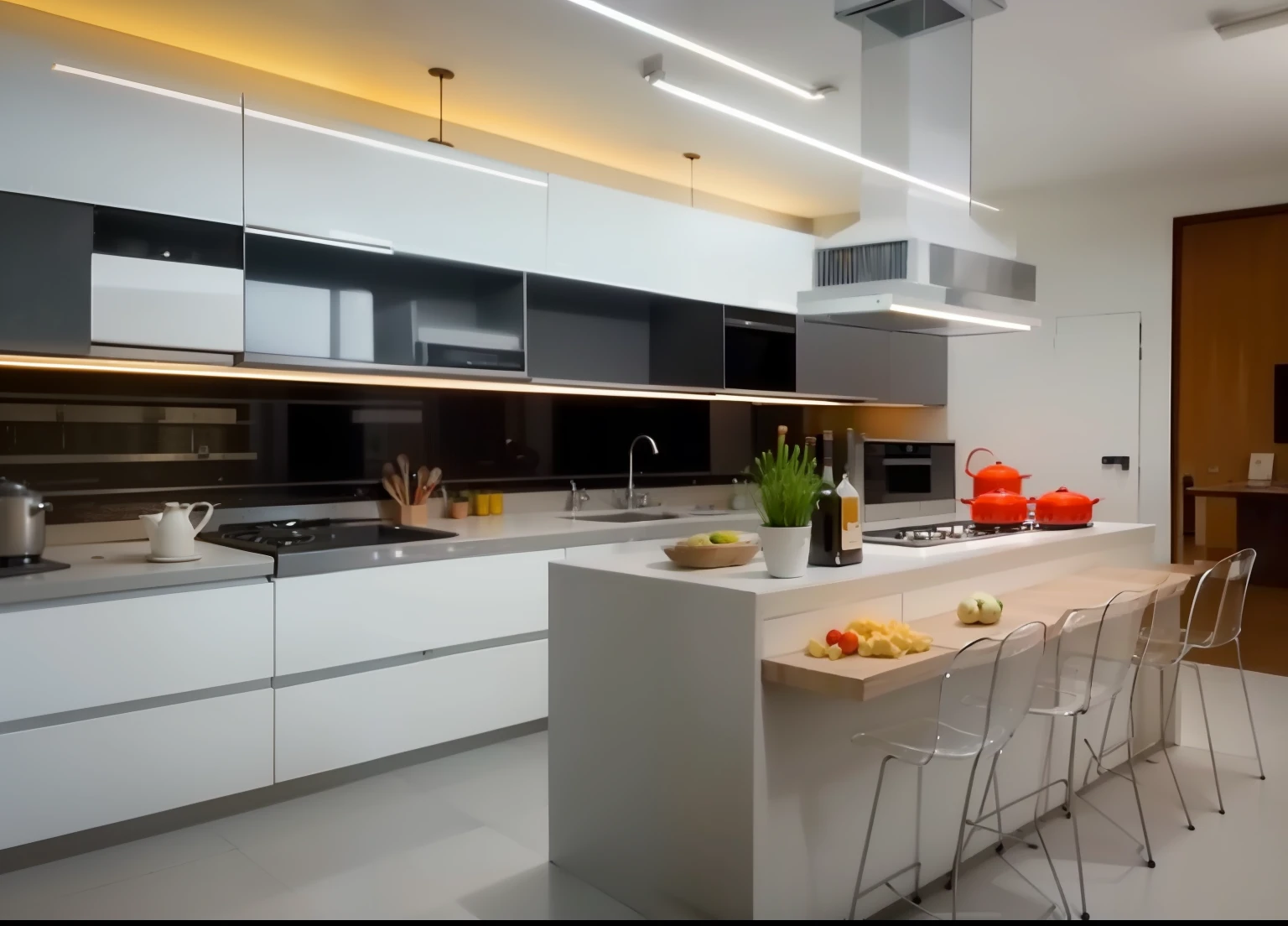 Make a kitchen using this image as a reference --auto