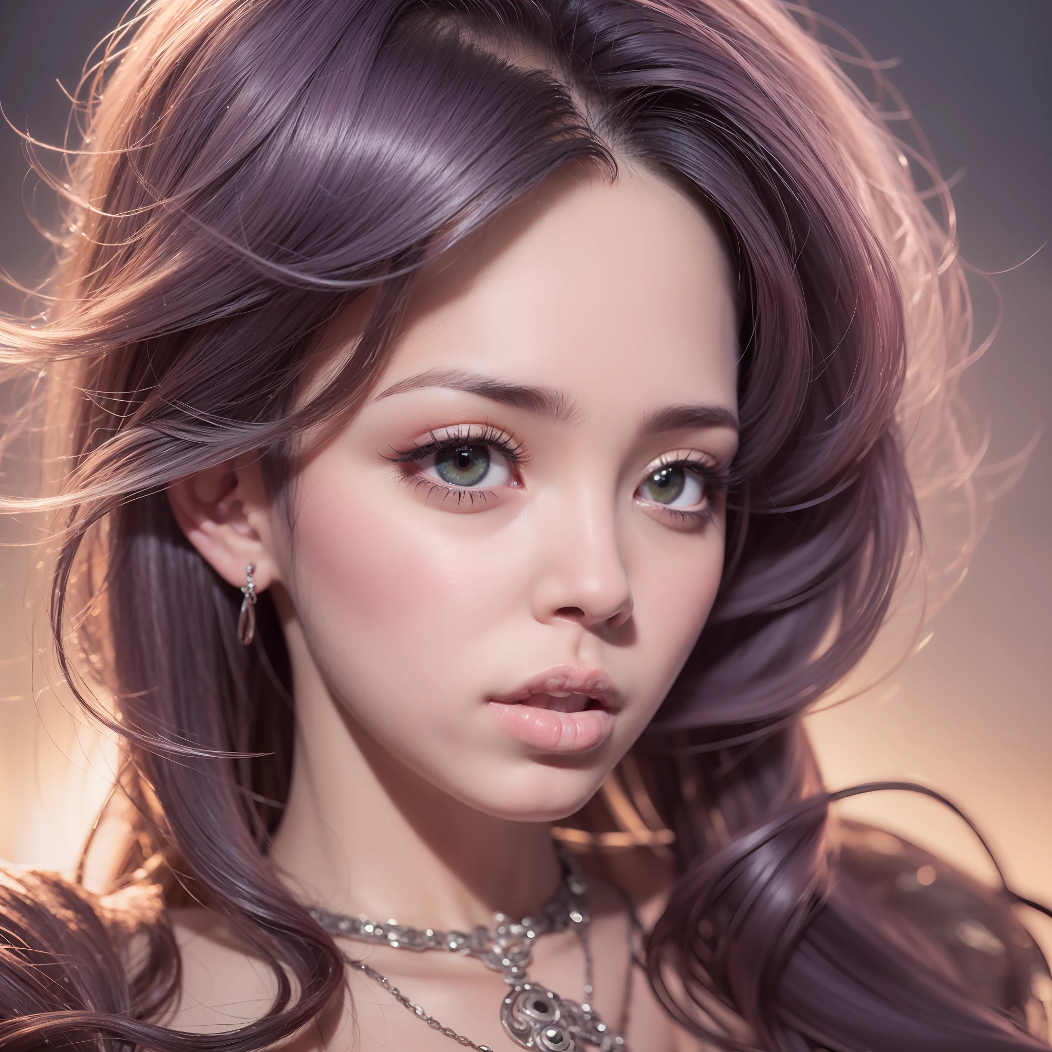(8k, 4k, melhor qualidade, highres, ultra alta res:1.1), (obra-prima, realista, foto-realista:1.1), 1elf girl, elven, rosto, close-up, twintails, cabelo loiro, purple eyes, red pouty lips, orelhas pontudas, (olhando para o espectador:2), cabelo absurdamente longo, long eye lashes, sombra, rosto pequeno, olhos grandes,
ombros nus, mid breasts, seios firmes, Jewelry, fantasia, fantasia medieval sombria, alta fantasia,
alto contraste,