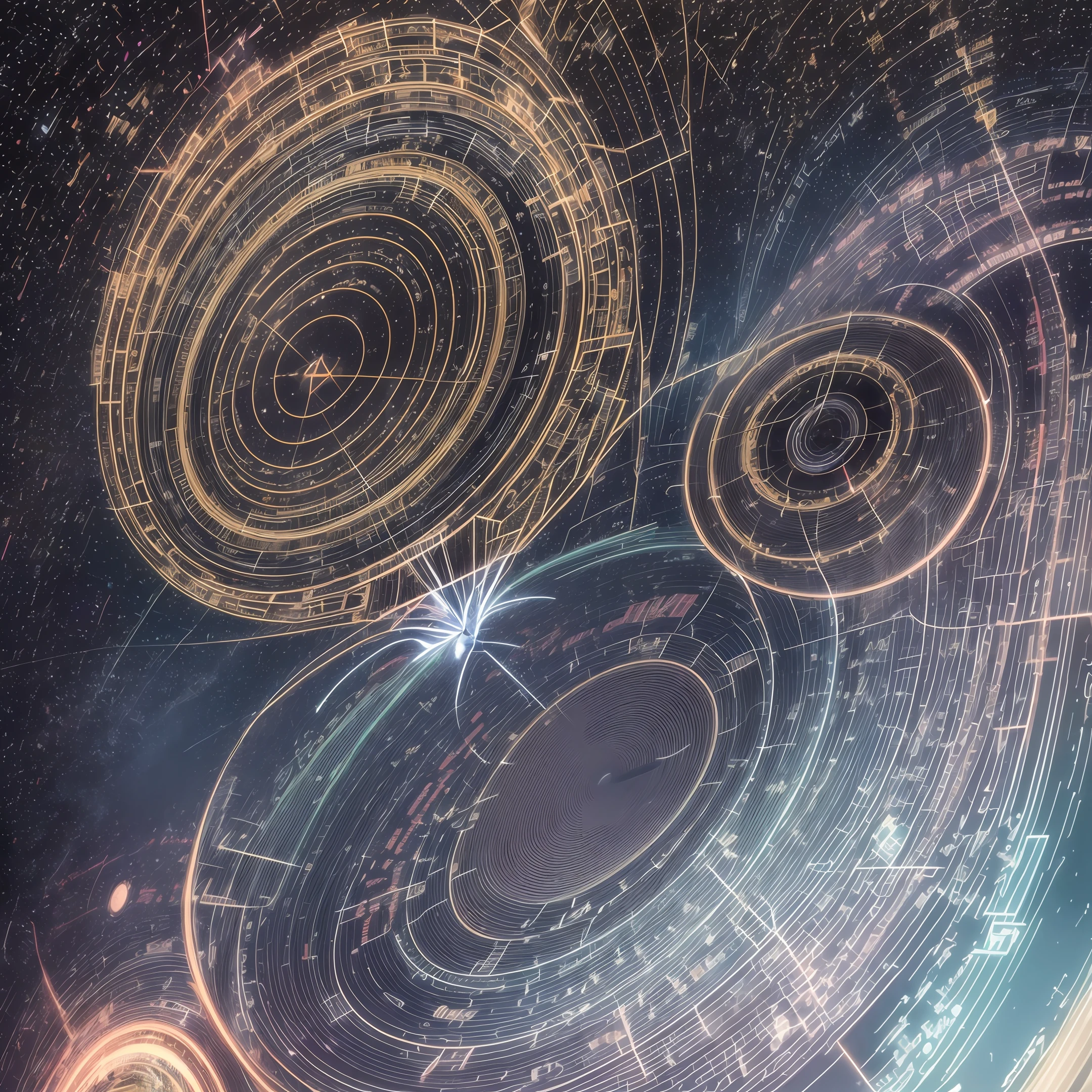 Digital universe parameter value assumption: angular velocity w=1; radius a=1; light speed v=c=n/P; spatial radial polar coordinate r=n/pt. Space-time coordinate equation equation assumption: x = r cos(t) * cos(a * t)=n/PTCos(t) * cos(t) x-coordinate equation (1) y = r * sin(t) * cos(a * t)=n/ptsin(t) * cos(t) y-coordinate equation (1) z = r * sin(a * t)=n/ptsin(t) z-coordinate equation (3) w = r=n/P*t w-coordinate equation (3) t=(0,1/2P,P,3/2P,2P),w corresponds to time axis. 6. Quantum field and probability, that is, five-dimensional polar coordinate values: u=u_n-1+sin(t+m) Five-dimensional polar coordinate value equation (5) The m value follows a probability distribution with a 1/8 probability of being 0, a 1/8 probability of being 1/2P, a 1/8 probability of being P, and a 1/8 probability of being 3/2P. There is no superimposed wave at 2P with a 1/2 probability. Sin(t+m) is 0 and un=u_n-1 remains the same as the previous round waveform. --auto --s2