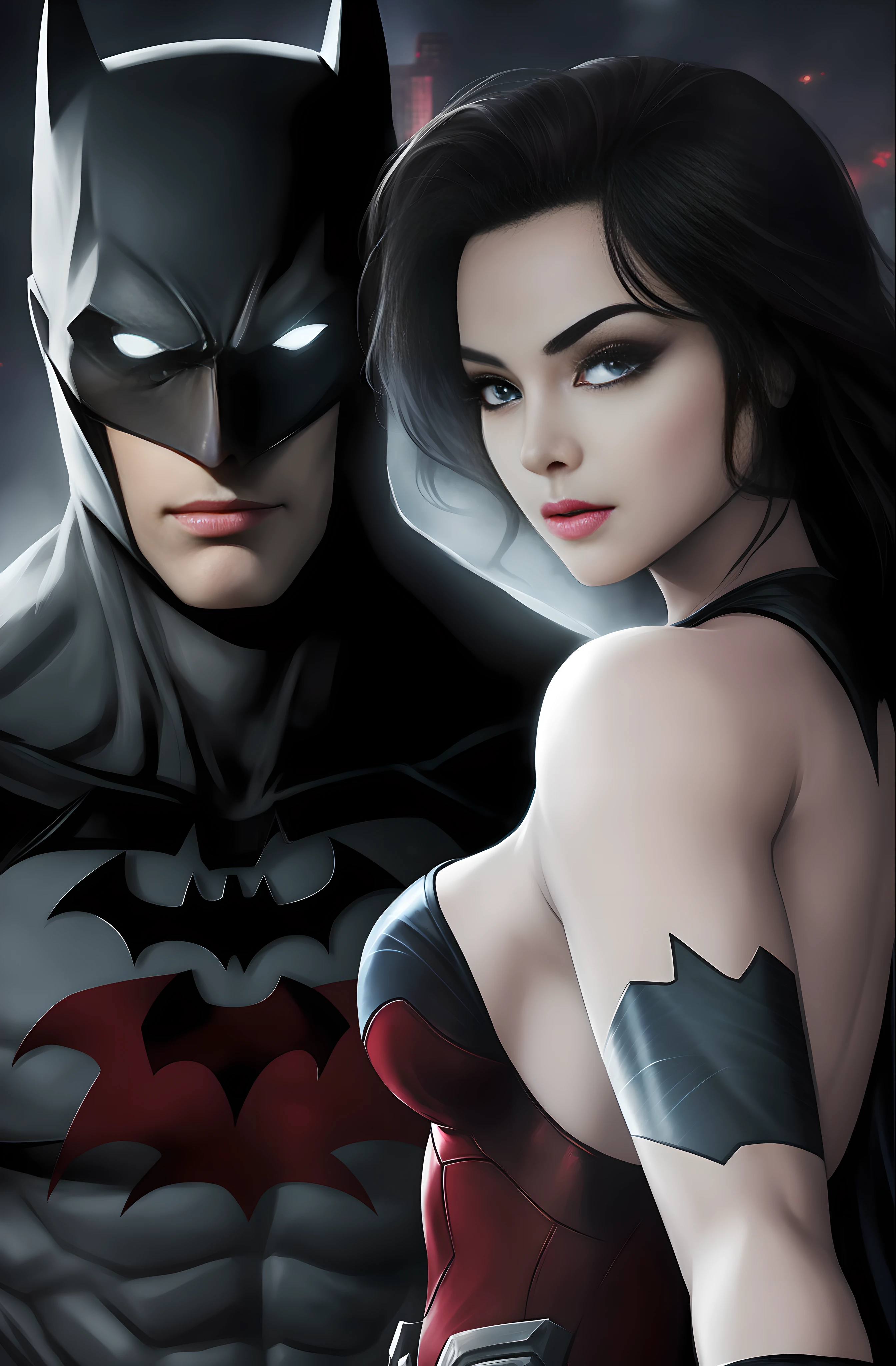 Batman e mulher maravilha, 8k