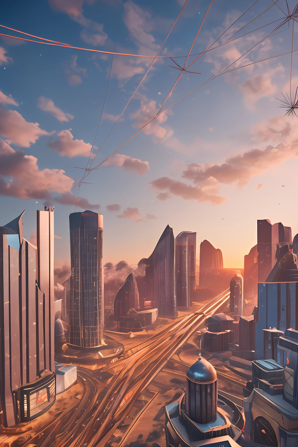 55mm Canon lens, volumetric lighting, Fujifilm XT3 lens, Hyperborea City, high resolution image, detailed texture, realistic depth of field --auto --s2