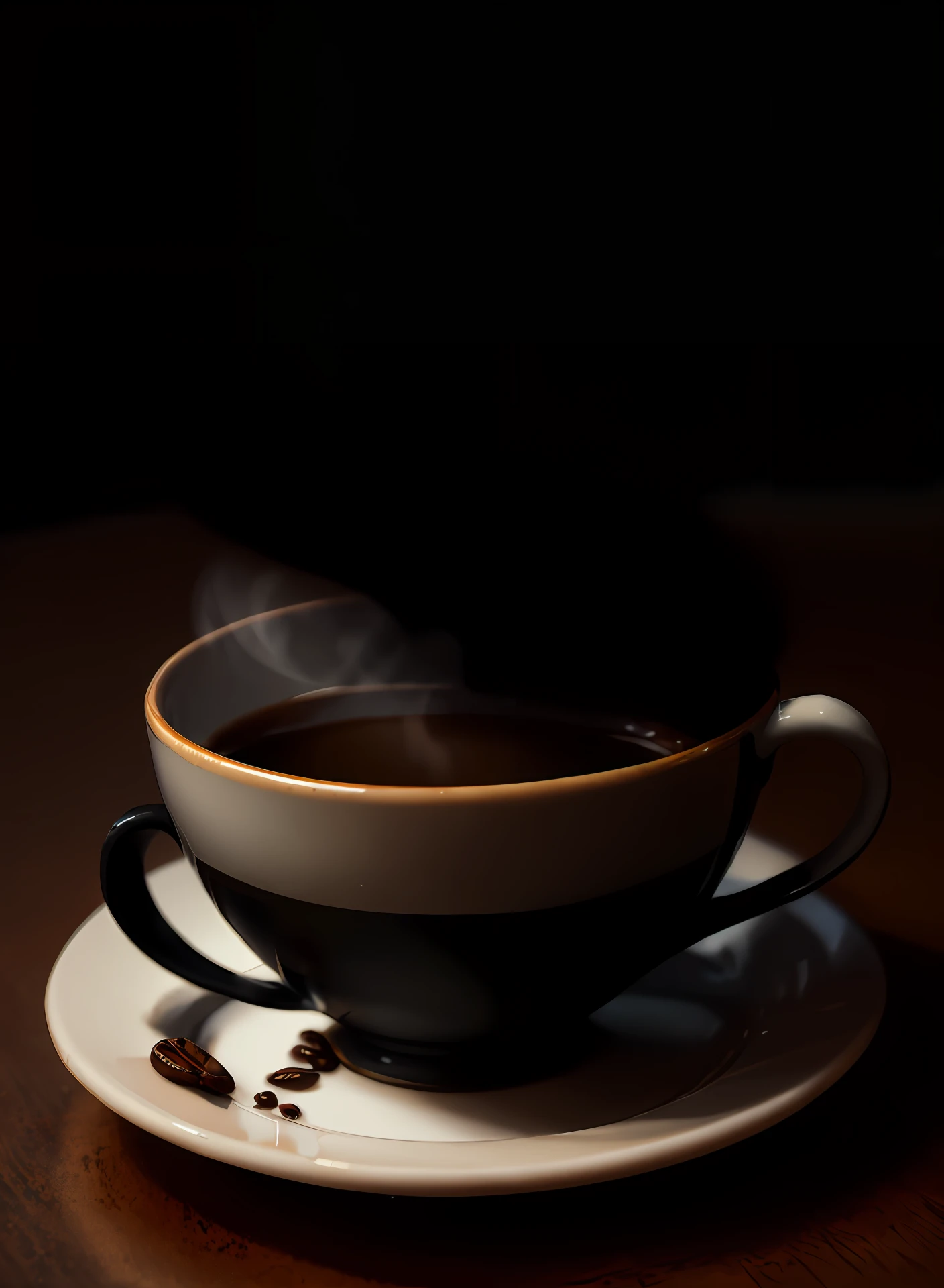 Fragrant coffee,breakfast