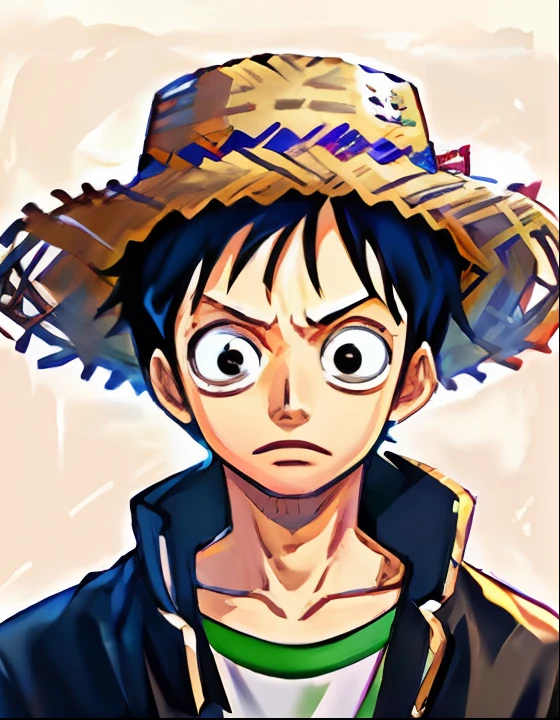 cartoon of a man in a hat pointing at a banana, luffy from one piece, Luffy, Monkey D. Luffy, Monkey D Luffy, inspired by Eiichiro Oda, eiichiro oda style, Luffy (one piece, luffy dressed as naruto, one piece artstyle, portrait of luffy from one piece, style of eiichiro oda, from one piece, with straw hat