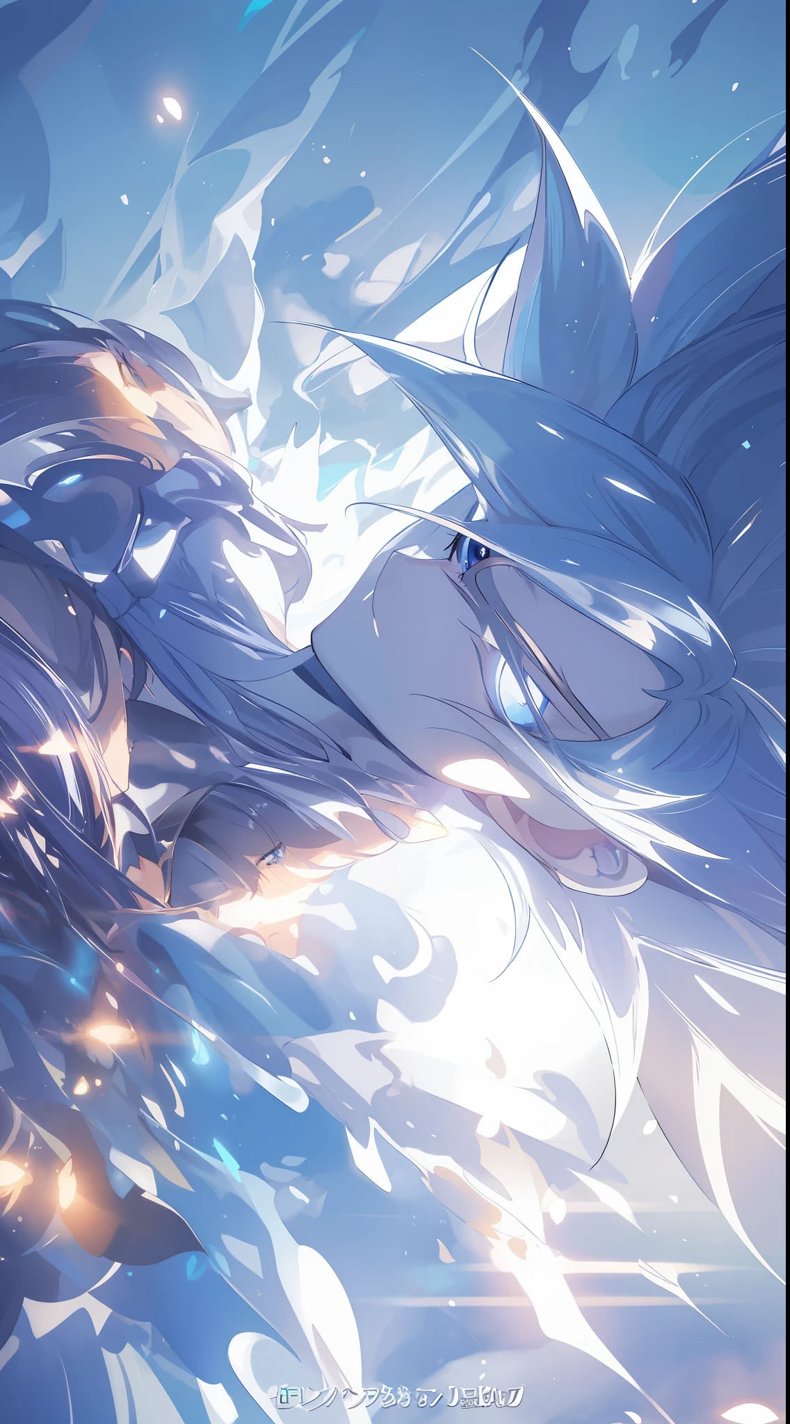 anime girl with long hair and blue eyes in a blue sky, detailed anime art, anime wallaper, detailed anime artwork, anime epic artwork, 4 k manga wallpaper, 4k anime wallpaper, anime art wallpaper 4 k, anime art wallpaper 4k, anime wallpaper 4 k, anime wallpaper 4k, anime art wallpaper 8 k, hd anime wallaper