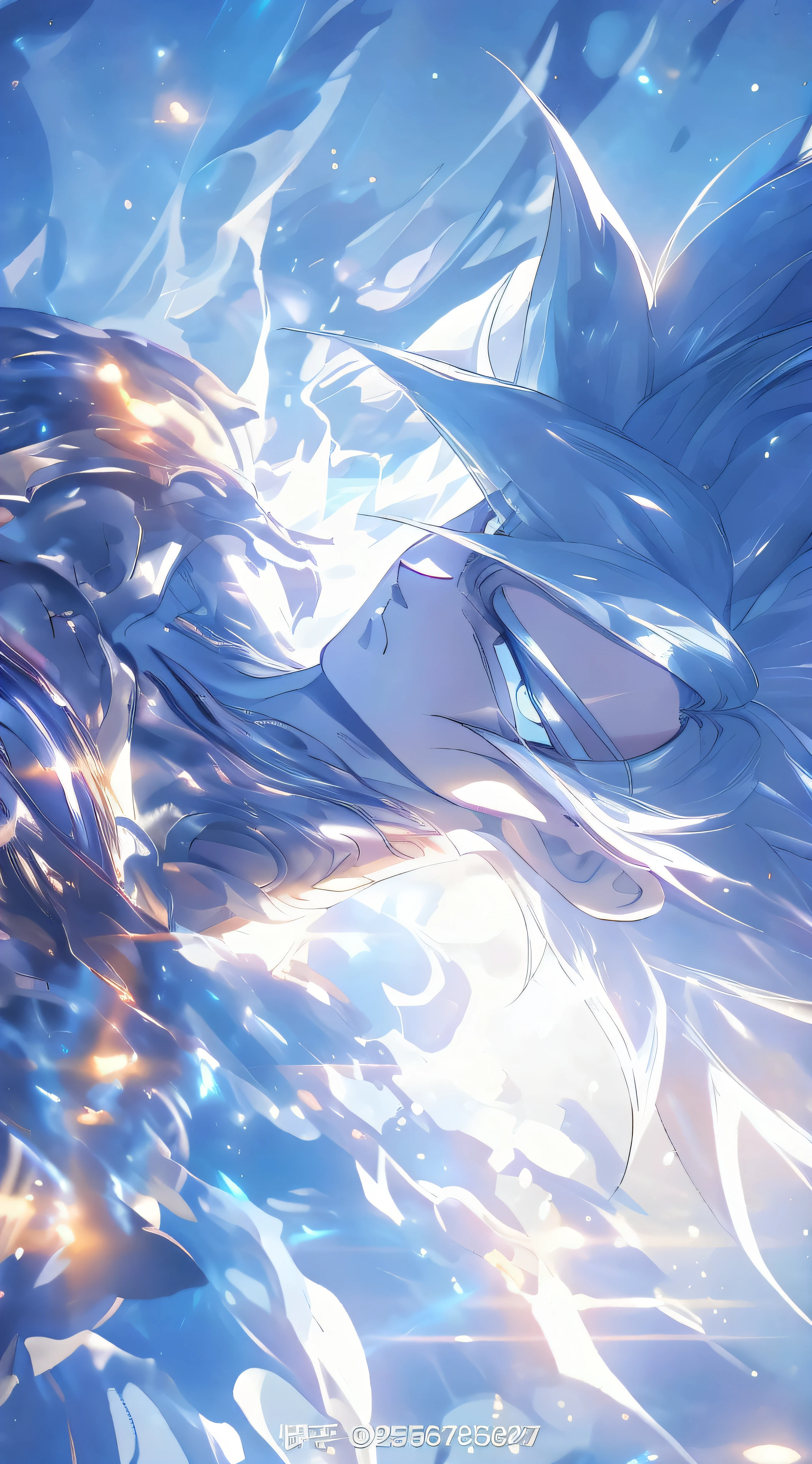 anime girl with long hair and blue eyes in a blue sky, detailed anime art, anime wallaper, detailed anime artwork, anime epic artwork, 4 k manga wallpaper, 4k anime wallpaper, anime art wallpaper 4 k, anime art wallpaper 4k, anime wallpaper 4 k, anime wallpaper 4k, anime art wallpaper 8 k, hd anime wallaper