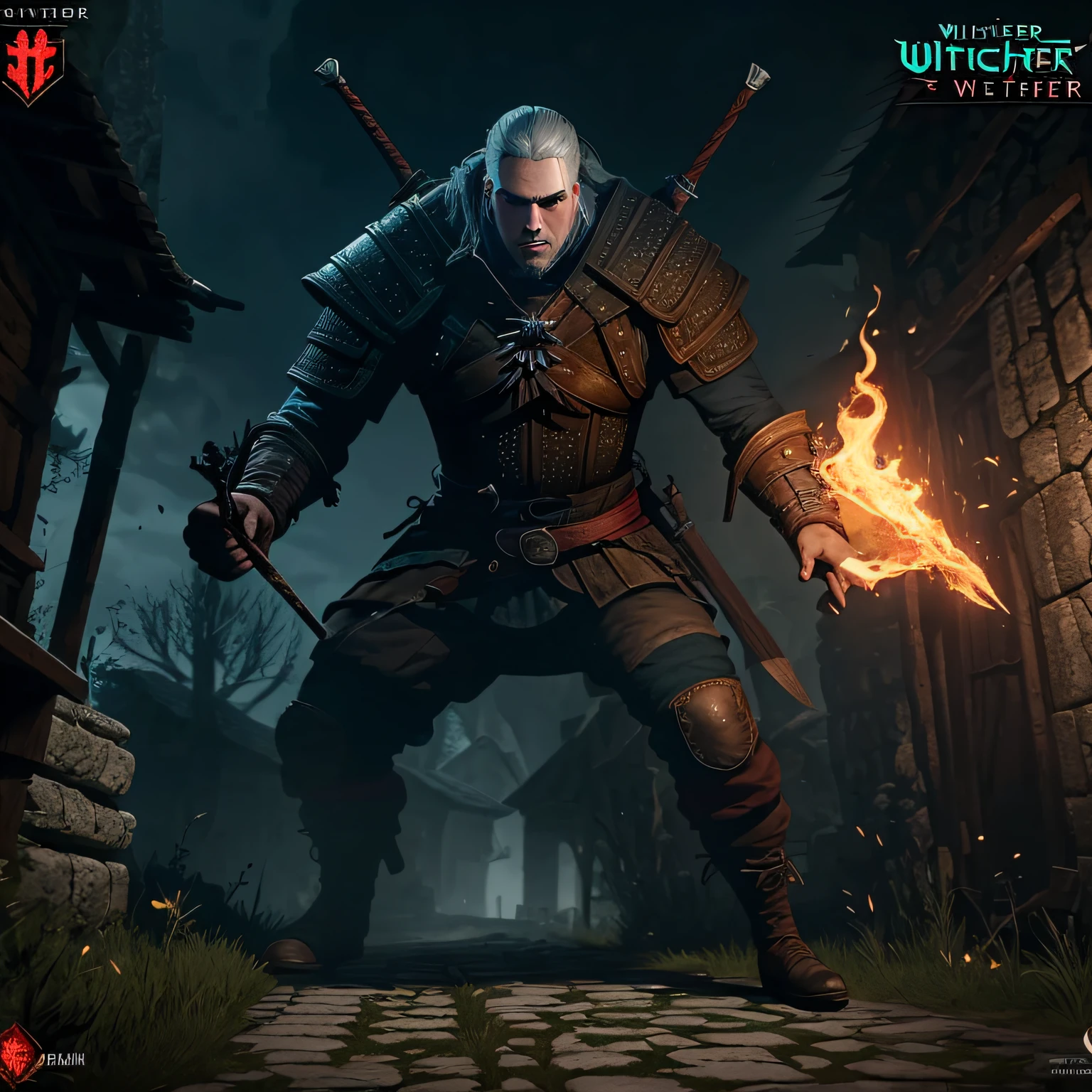 mago em the witcher criando o primeiro monstro --auto