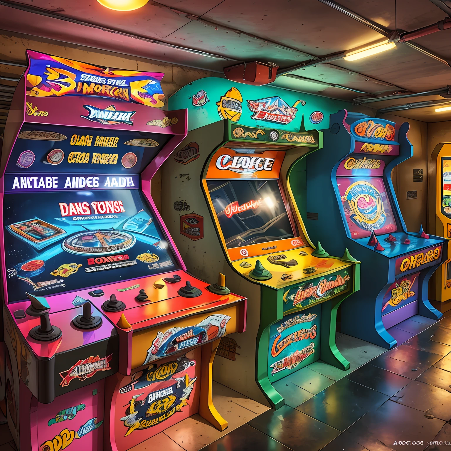 Ancient Arcade Garage