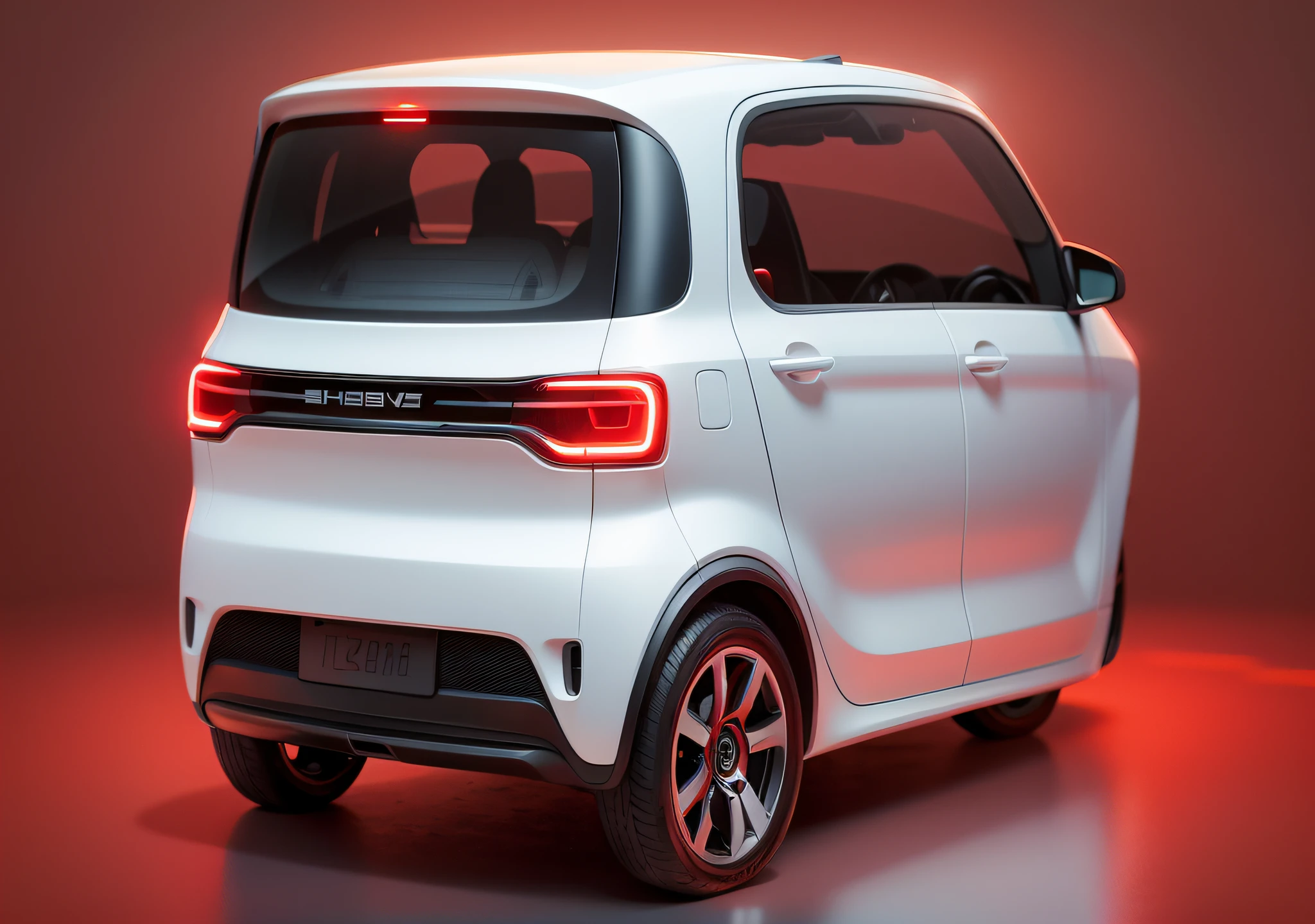 Close up of a white and red car on red background,KAMA Russian electric vehicle,Futuristic product car lens,Cute futuristic vehicle,white and red color scheme,Vehicle design trends,Zen concept,new vehicle,intelligent,jia,Concept car,It has red and black paint,conceitual,car concept,sha xi,Front perspective,master masterpiece,the best quality t,Extremely beautiful reflection,The best reflections,(非常详细的CG unity 8K 壁纸)(the best quality t)(the best illustration)(The best shades),Octane rendering,Raytracing,Super detailed details,Longitudinal symmetry, --auto --s2
