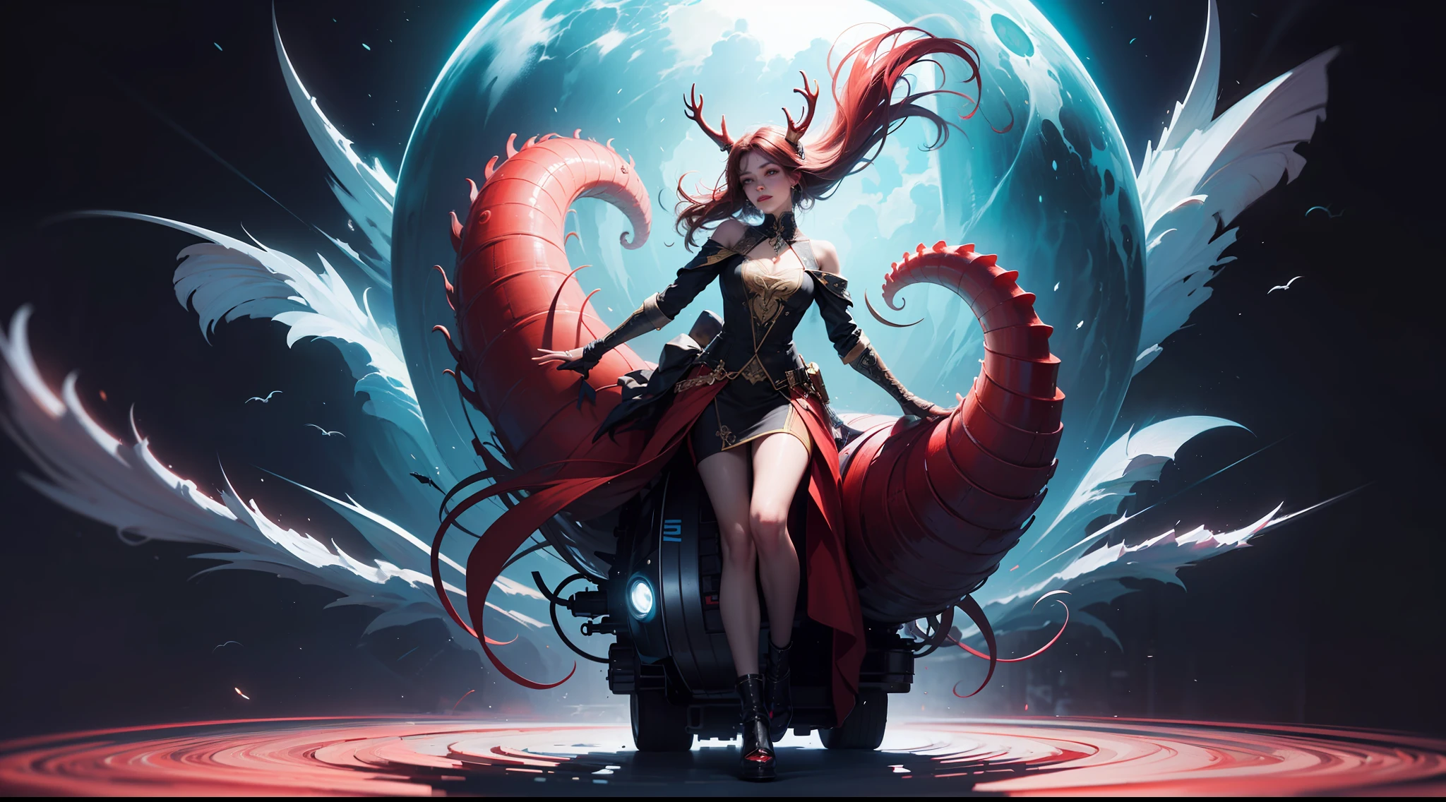 COLORFUL,Master composition,Focus on key people, photorealistc,master masterpiece, prizewinning-winning, best quarity, master masterpiece, Hyper detailed, 8K, 极其详细的 CG Unity 8k 壁纸, sophisticated, highly detaild, lifelike,"Psychedelic painting of a staghorn octopus standing in front of a colorful swirl,Fractal tentacles,Large antlers ,Detailed scales,Smooth and shiny colored skin",Background of many filled gemstones,Wheels within wheels,Very Detail,light and shadow,wavy,Many-layered,foreground、far view、fractal thunder dan mumford,Dammford and Alex grey style,Psychedelic surrealist art,Surrealist psychedelic design,dream art style,Illusion psychedelic art,Infinite psychedelic waves,inspired by Cyril Rolando (Cyril Rolando),Authentic ripple structure,psychedelic art style,psychedelic art,psychedelic illustration,zentangle,Mandala,colourised,(lifelike:1.4),