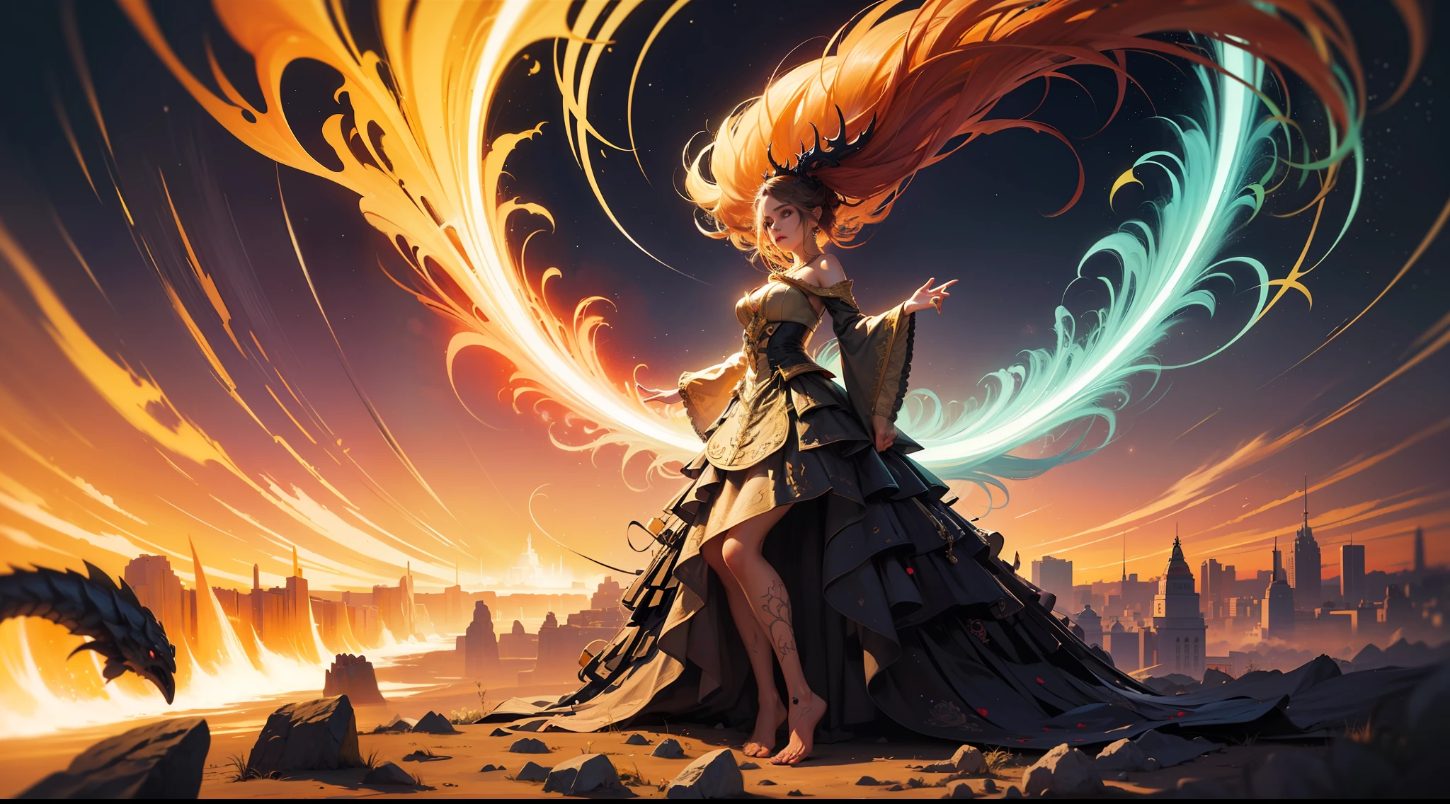 COLORFUL,Master composition,Focus on key people, photorealistc,master masterpiece, prizewinning-winning, best quarity, master masterpiece, Hyper detailed, 8K, 极其详细的 CG Unity 8k 壁纸, sophisticated, highly detaild, lifelike,"Psychedelic painting of a staghorn octopus standing in front of a colorful swirl,Fractal tentacles,Large antlers ,Detailed scales,Smooth and shiny colored skin",Background of many filled gemstones,Wheels within wheels,Very Detail,light and shadow,wavy,Many-layered,foreground、far view、fractal thunder dan mumford,Dammford and Alex grey style,Psychedelic surrealist art,Surrealist psychedelic design,dream art style,Illusion psychedelic art,Infinite psychedelic waves,inspired by Cyril Rolando (Cyril Rolando),Authentic ripple structure,psychedelic art style,psychedelic art,psychedelic illustration,zentangle,Mandala,colourised,(lifelike:1.4),