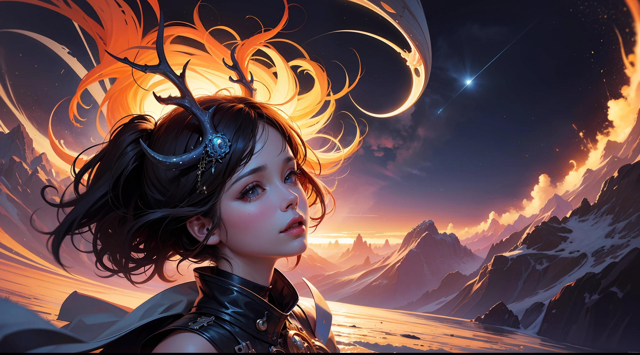 COLORFUL,Master composition,Focus on key people, photorealistc,master masterpiece, prizewinning-winning, best quarity, master masterpiece, Hyper detailed, 8K, 极其详细的 CG Unity 8k 壁纸, sophisticated, highly detaild, lifelike,"Psychedelic painting of a staghorn octopus standing in front of a colorful swirl,Fractal tentacles,Large antlers ,Detailed scales,Smooth and shiny colored skin",Background of many filled gemstones,Wheels within wheels,Very Detail,light and shadow,wavy,Many-layered,foreground、far view、fractal thunder dan mumford,Dammford and Alex grey style,Psychedelic surrealist art,Surrealist psychedelic design,dream art style,Illusion psychedelic art,Infinite psychedelic waves,inspired by Cyril Rolando (Cyril Rolando),Authentic ripple structure,psychedelic art style,psychedelic art,psychedelic illustration,zentangle,Mandala,colourised,(lifelike:1.4),