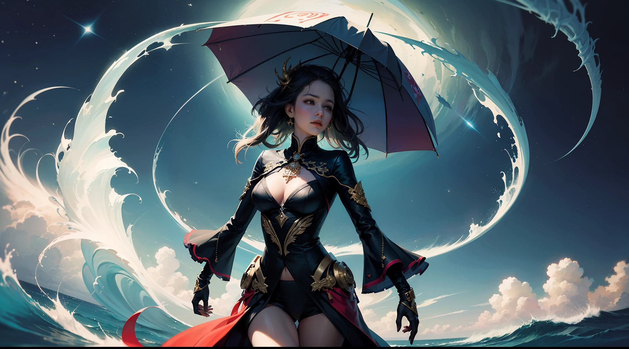COLORFUL，Master composition，Focus on key people， photorealistc，master masterpiece， prizewinning-winning， bestbestquality， master masterpiece， Hyper detailed， 8K， 极其详细的 CG Unity 8k 壁纸， sophisticated， highly detaild， lifelike，"Psychedelic painting of a staghorn octopus standing in front of a colorful swirl，Fractal tentacles，Large antlers ，Detailed scales，Smooth and shiny colored skin"，Background of many filled gemstones，Wheels within wheels，Very Detail，light and shadow，wavy，Many-layered，foreground、far view、fractal thunder dan mumford，Dammford and Alex grey style，Psychedelic surrealist art，Surrealist psychedelic design，dream art style，Illusion psychedelic art，Infinite psychedelic waves，inspired by Cyril Rolando (Cyril Rolando)，Authentic ripple structure，psychedelic art style，psychedelic art，psychedelic illustration，zentangle，Mandala，colourised，（lifelike：1.4），