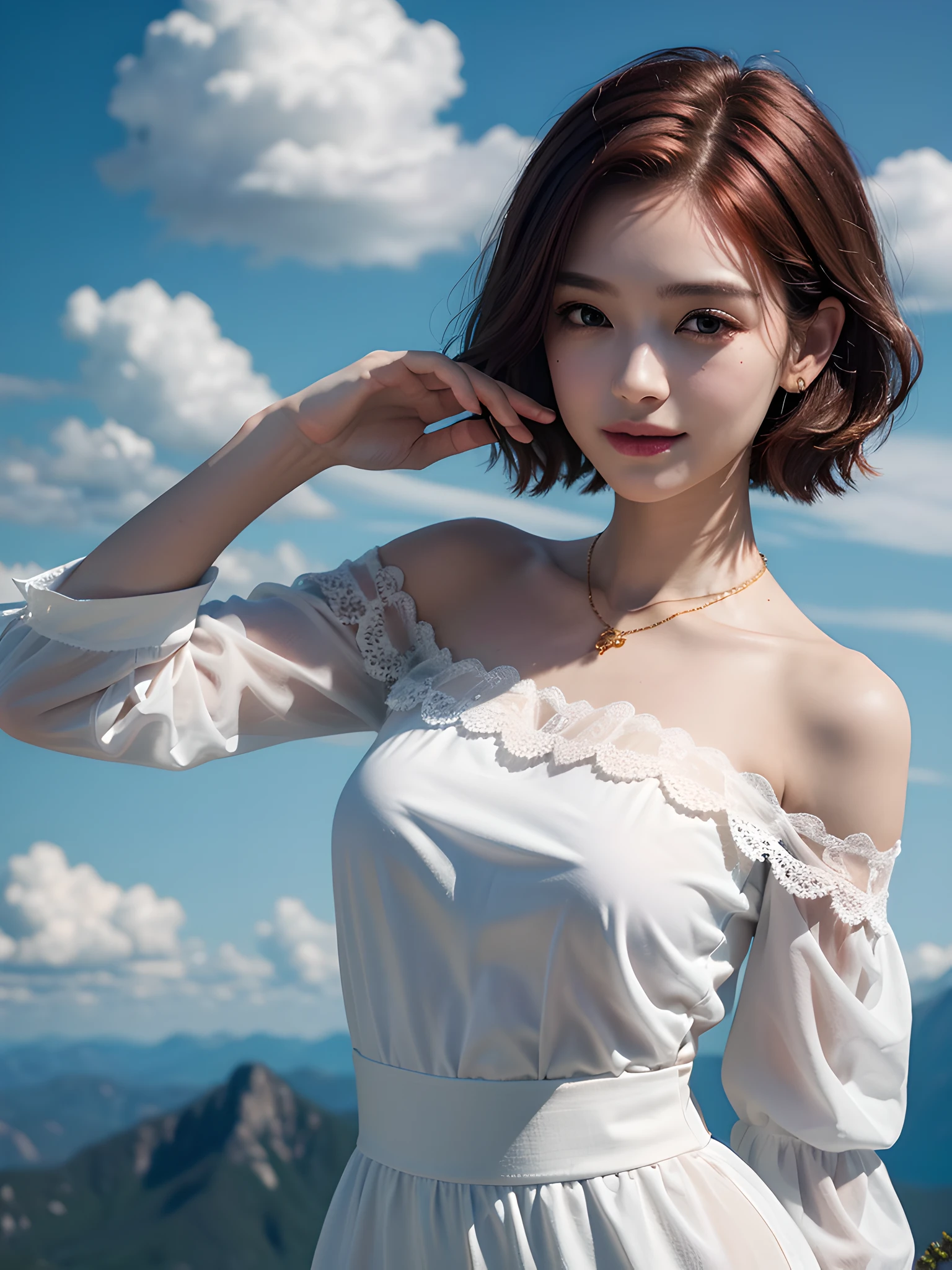 best quality,ultra-detailed,high resolution,extremely detailed cg,anime picture,unity 8k wallpaper,
blond hair,blue eyes,long hair,ripped shorts,white shirt,purse,navel,looking at viewer,hair ornament,smile,pov doorway,open mouth,denim,x hair ornament,cyberpunk,