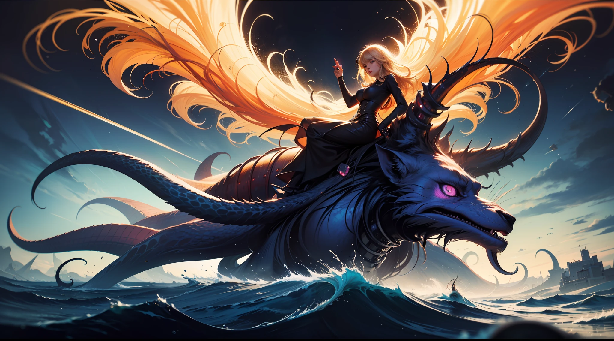 COLORFUL，Master composition，Focus on key people， photorealistc，master masterpiece， prizewinning-winning， bestbestquality， master masterpiece， Hyper detailed， 8K， 极其详细的 CG Unity 8k 壁纸， sophisticated， highly detaild， lifelike，"Psychedelic painting of a staghorn octopus standing in front of a colorful swirl，Fractal tentacles，Large antlers ，Detailed scales，Smooth and shiny colored skin"，Background of many filled gemstones，Wheels within wheels，Very Detail，light and shadow，wavy，Many-layered，foreground、far view、fractal thunder dan mumford，Dammford and Alex grey style，Psychedelic surrealist art，Surrealist psychedelic design，dream art style，Illusion psychedelic art，Infinite psychedelic waves，inspired by Cyril Rolando (Cyril Rolando)，Authentic ripple structure，psychedelic art style，psychedelic art，psychedelic illustration，zentangle，Mandala，colourised，（lifelike：1.4），
