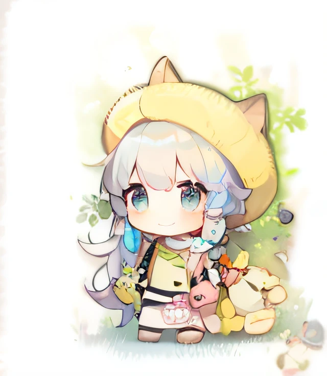 Faint smile,Cute characters looking at the view, --auto --s2
