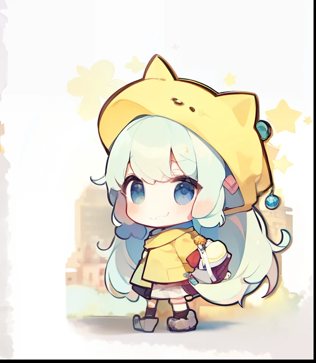 Faint smile,Cute characters looking at the view, --auto --s2