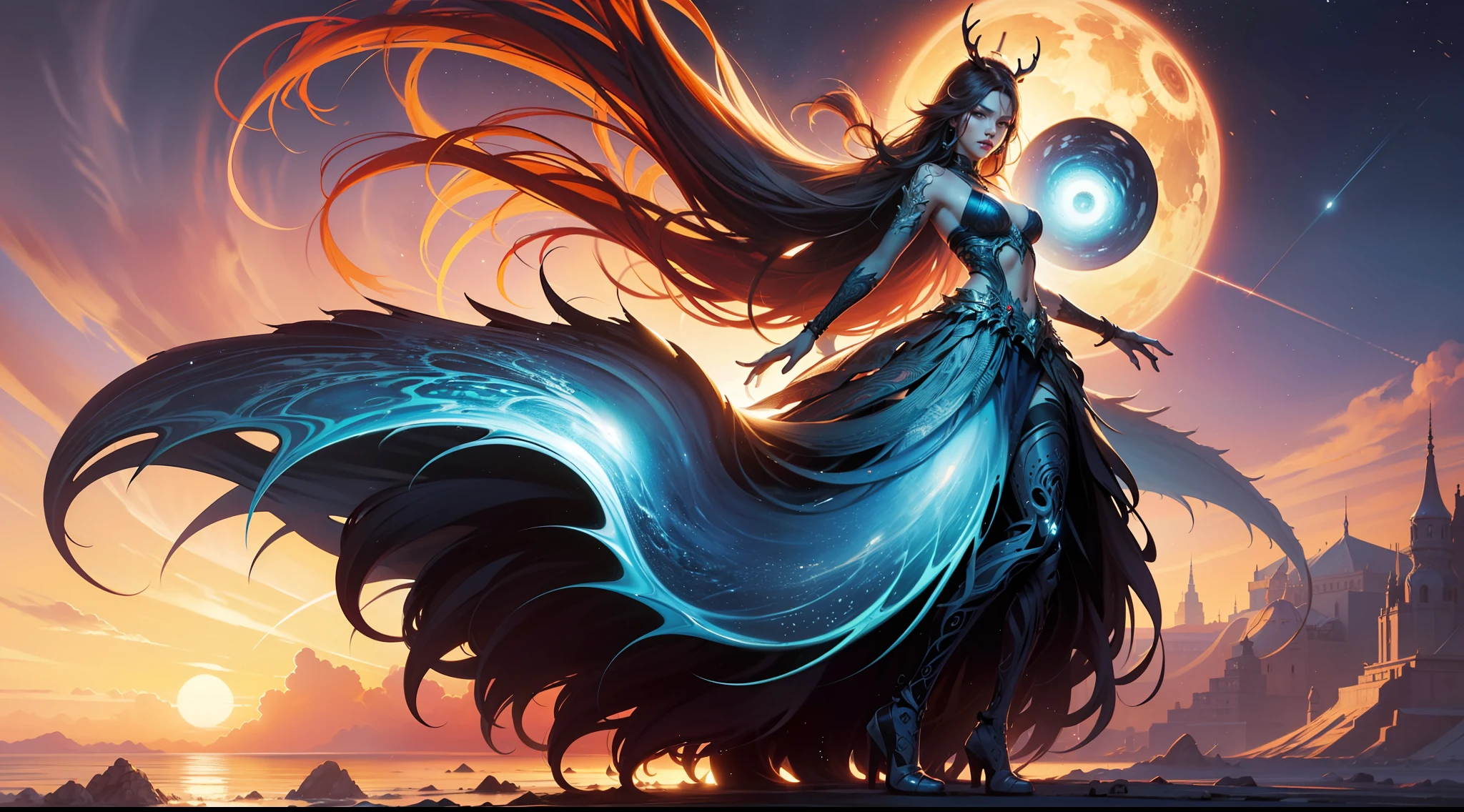 COLORFUL,Master composition,Focus on key people, photorealistc,master masterpiece, prizewinning-winning, bestbestquality, master masterpiece, Hyper detailed, 8K, 极其详细的 CG Unity 8k 壁纸, sophisticated, highly detaild, PhotoRealistic,"Psychedelic painting of a staghorn octopus standing in front of a colorful swirl,Fractal tentacles,Large antlers ,Detailed scales,Smooth and shiny colored skin",Background of many filled gemstones,Wheels within wheels,Very Detail,light and shadow,wavy,Many-layered,foreground、far view、fractal thunder dan mumford,Dammford and Alex grey style,Psychedelic surrealist art,Surrealist psychedelic design,dream art style,Illusion psychedelic art,Infinite psychedelic waves,inspired by Cyril Rolando (Cyril Rolando),Authentic ripple structure,psychedelic art style,psychedelic art,psychedelic illustration,zentangle,Mandala,colourised,(PhotoRealistic:1.4),