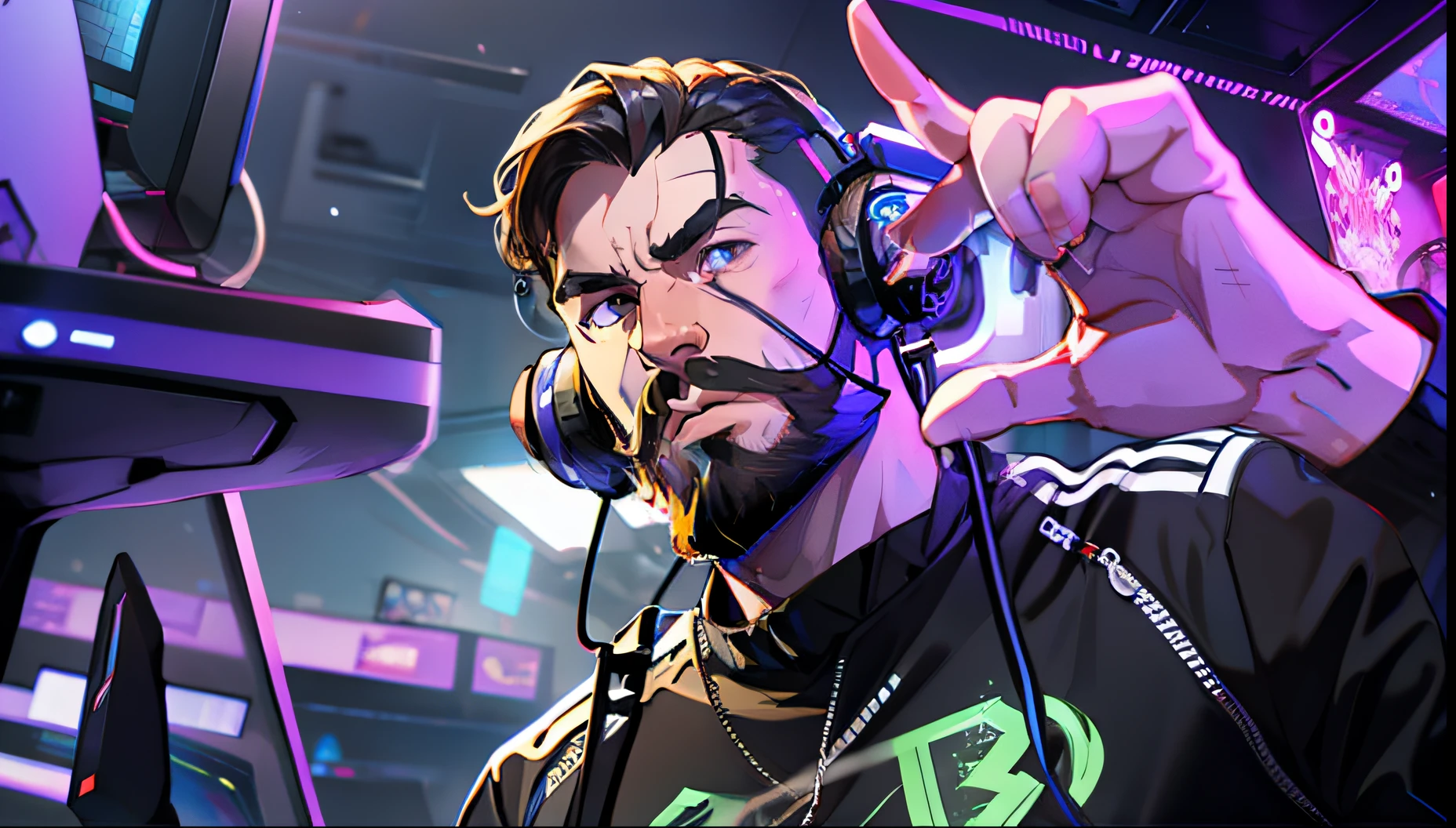 Bearded Man、Progamer