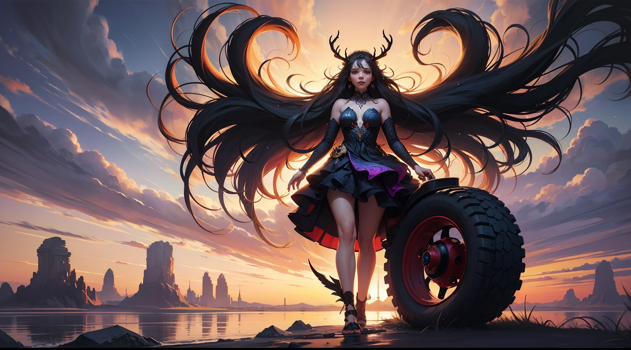 COLORFUL,Master composition,Focus on key people, photorealistc,master masterpiece, prizewinning-winning, bestbestquality, master masterpiece, Hyper detailed, 8K, 极其详细的 CG Unity 8k 壁纸, sophisticated, highly detaild, PhotoRealistic,"Psychedelic painting of a staghorn octopus standing in front of a colorful swirl,Fractal tentacles,Large antlers ,Detailed scales,Smooth and shiny colored skin",Background of many filled gemstones,Wheels within wheels,Very Detail,light and shadow,wavy,Many-layered,foreground、far view、fractal thunder dan mumford,Dammford and Alex grey style,Psychedelic surrealist art,Surrealist psychedelic design,dream art style,Illusion psychedelic art,Infinite psychedelic waves,inspired by Cyril Rolando (Cyril Rolando),Authentic ripple structure,psychedelic art style,psychedelic art,psychedelic illustration,zentangle,Mandala,colourised,(PhotoRealistic:1.4),