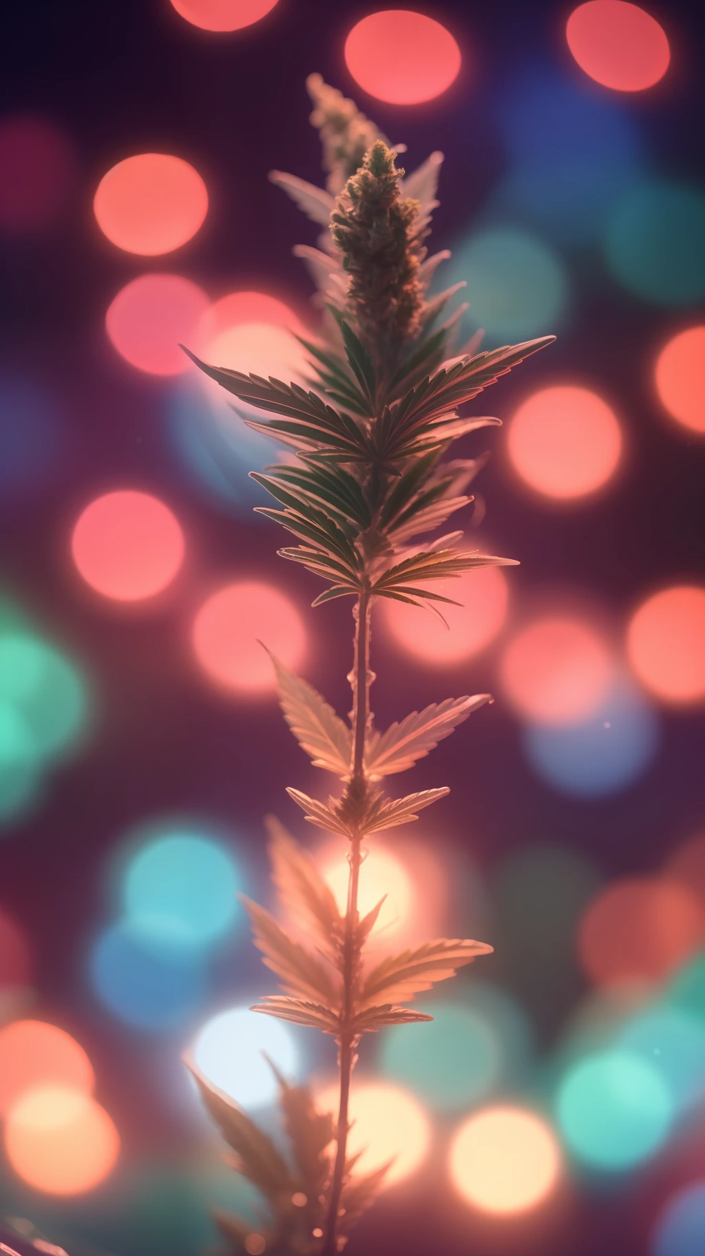 Crystal fantasy, Cannabis, Marijuana, colored, haze, toe-up, neon garland, , countless crystal feathers flutter in the air,
fantasy, galaxy, transparent, shallow depth of field, jade bokeh, sparkling, sparkling, stunning, colourful,
Magical Photography, Dramatic Lighting, photo realism, Ultra Detail, 4K, DOF, High Resolution