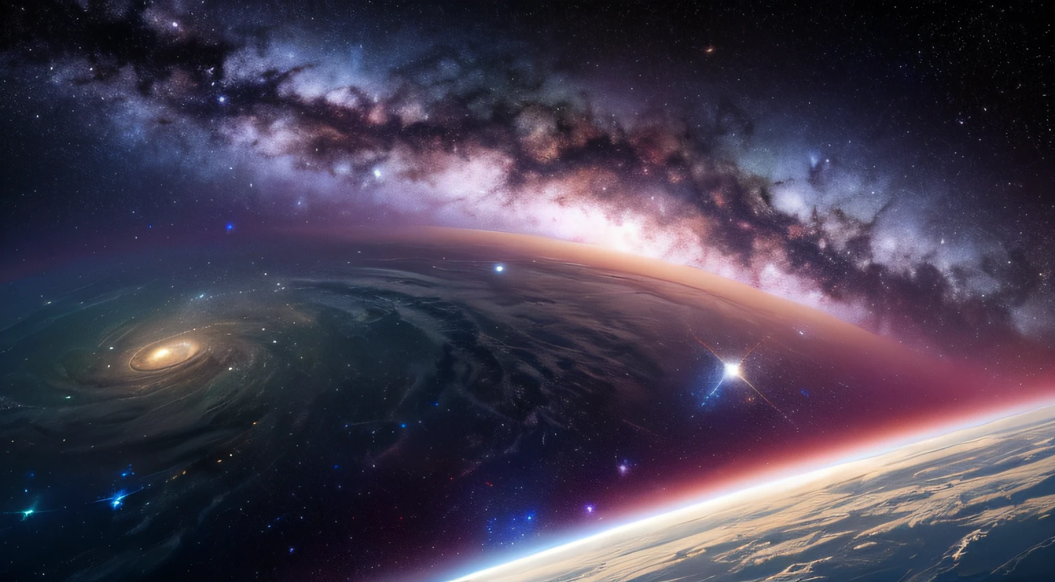 tanjoreai ((bestbestquality)), ((master masterpiece,)), (detailded), Science, Cosmo, space, outerspace,, space, stars, No people, 8K resolution --auto