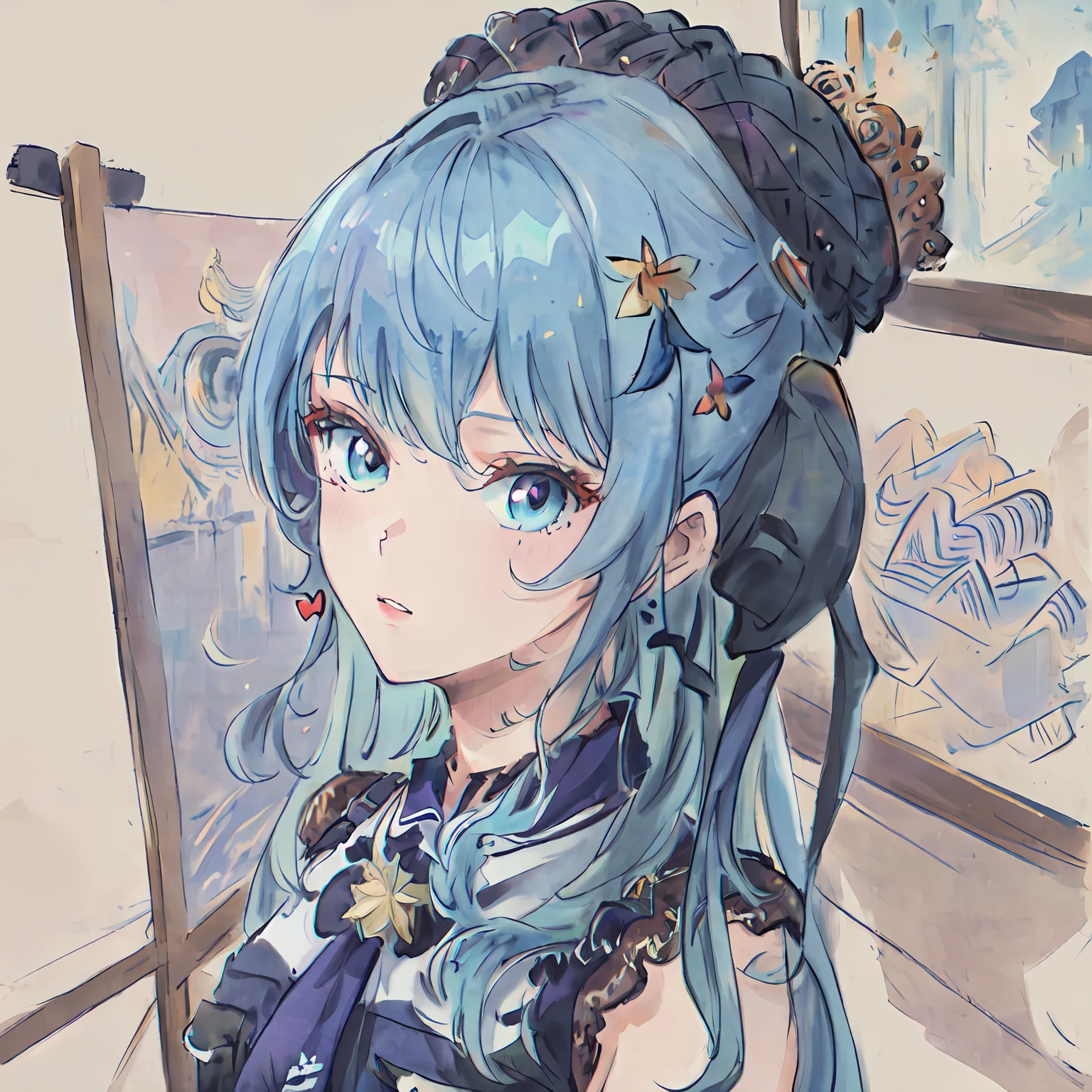 ((alta qualidade)), ((obra-prima)), 8k, (fotorrealista mulher nua:1.2),(pele altamente detalhada:0.8),sui3, 1girl, capuz para cima, Hoshimachi Suisei, perfil,camisa verde,fundo simples,UHD, DSLR, film grain,((obra prima, best qualidade)), 1girl, (mature female:1.4), 130mm f1.4 lens, 1girl, Sozinho,heart-pupilas moldadas, microvestido, de cima,(obra prima, qualidade superior, best qualidade,aquarela ),(arte oficial, beautiful and aesthetic:1.2),(1girl:1.3), (arte fractal:1.3),parte de cima do corpo