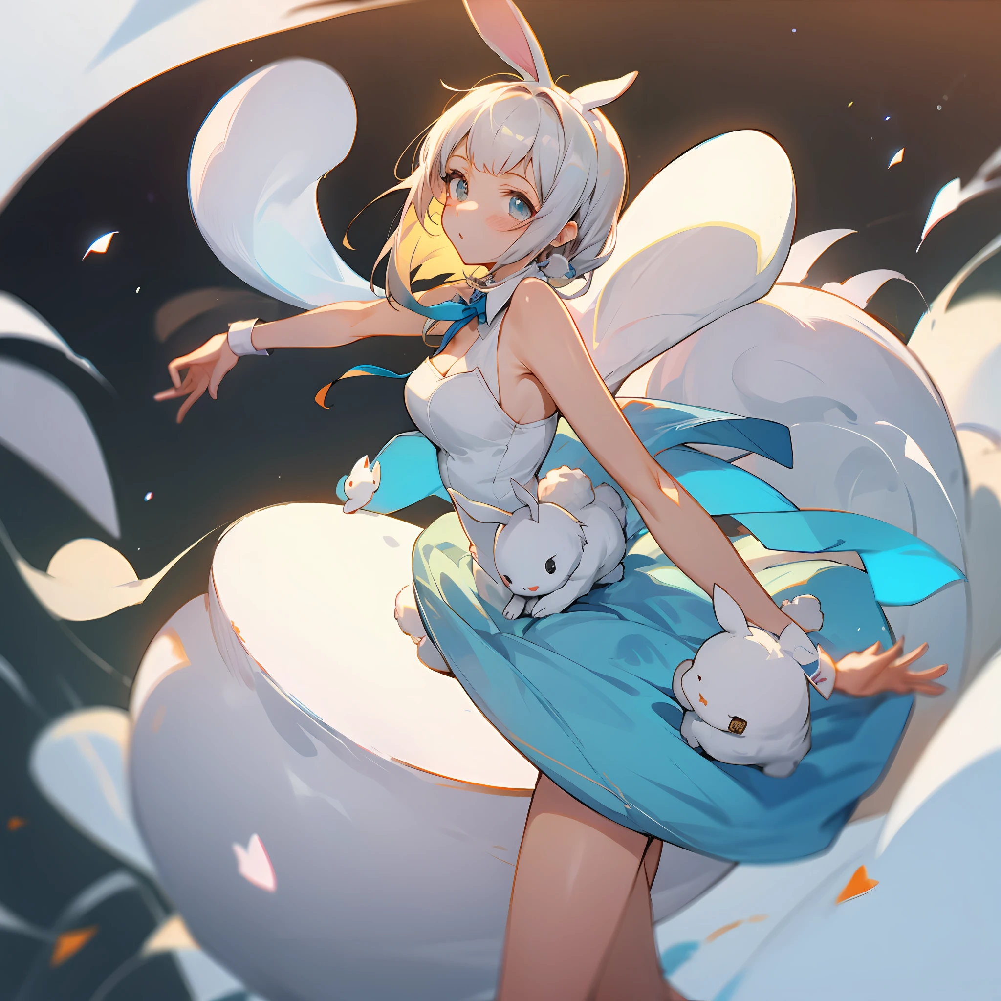 White Bunny Girl