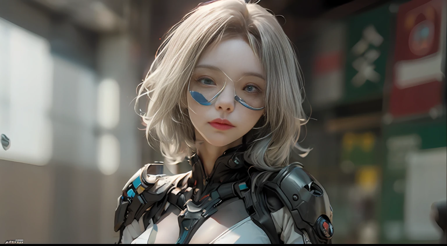 ((Best quality)), ((masterpiece)), (detailed:1.4), 3D, an image of a beautiful cyberpunk female,HDR (High Dynamic Range),Ray Tracing,NVIDIA RTX,Super-Resolution,Unreal 5,Subsurface scattering,PBR Texturing,Post-processing,Anisotropic Filtering,Depth-of-field,Maximum clarity and sharpness,Multi-layered textures,Albedo and Specular maps,Surface shading,Accurate simulation of light-material interaction,Perfect proportions,Octane Render,Two-tone lighting,Wide aperture,Low ISO,White balance,Rule of thirds,8K RAW,