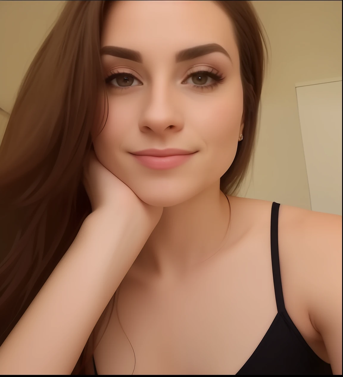 there is a woman that is posing for a picture in a mirror, 3 0 years old woman, 30 years old woman, foto de perfil headshot, 2 8 years old, about 3 5 years old, 2 7 years old, 2 9 years old, 3 2 years old, 2 3 years old, 2 2 years old, 2 4 years old, 38 years old, com decote