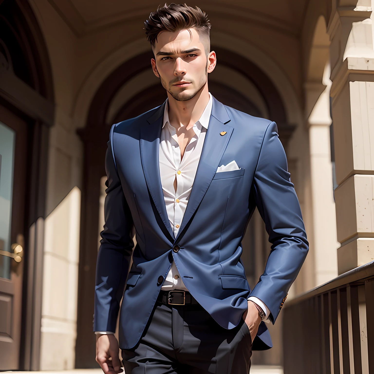 Man in suit --auto