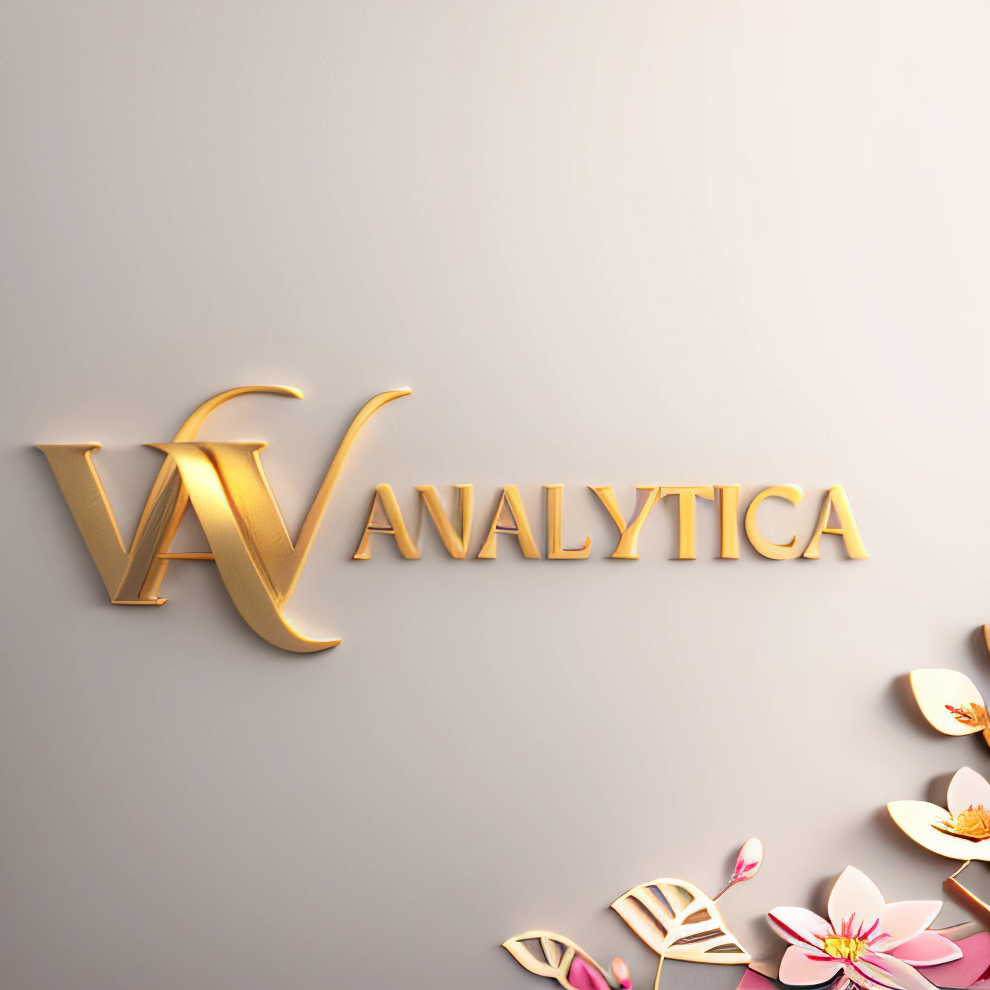 white background, 24k, detailed texture,3d, floral design
