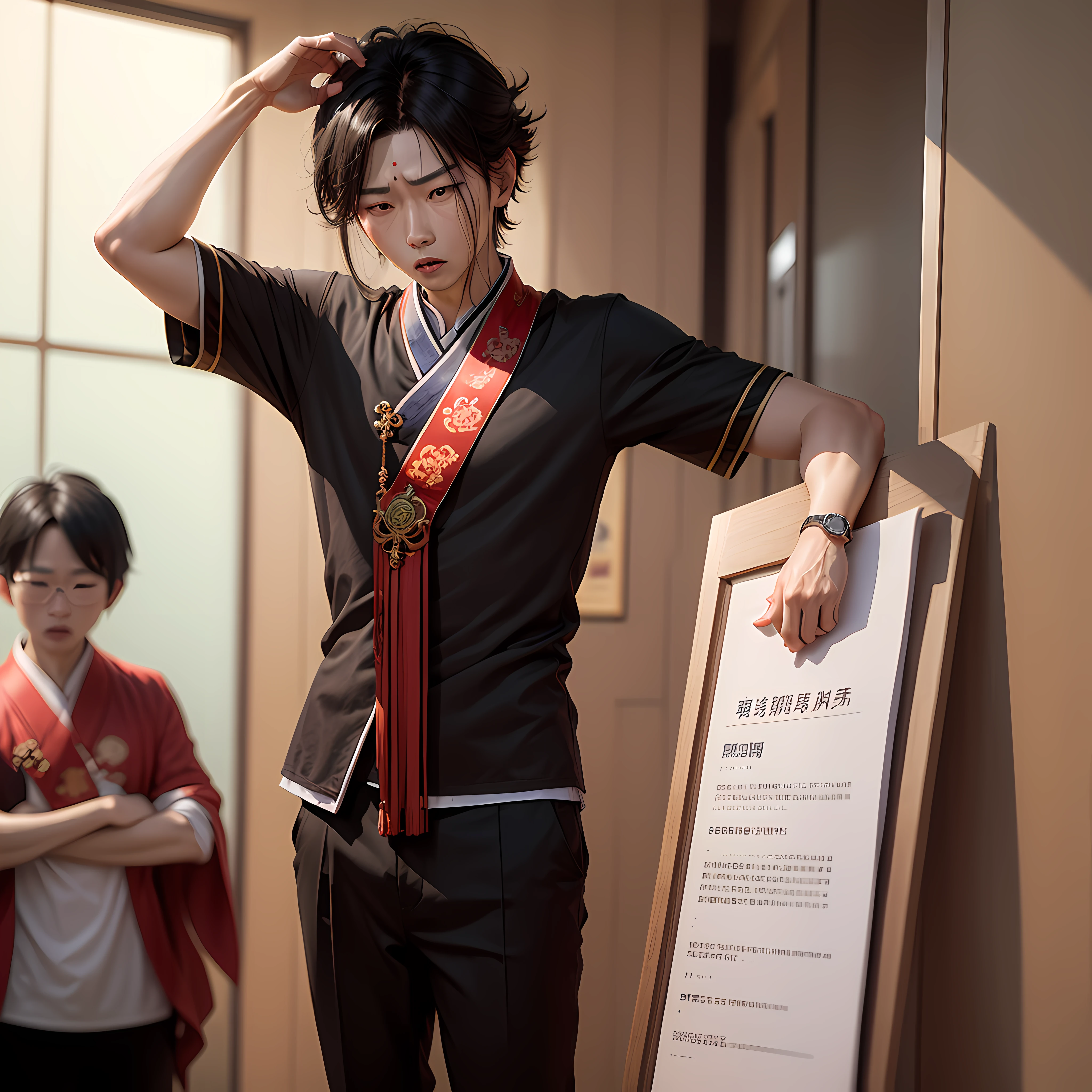 ha！Mu Xiao lowered his head and raised his forehead --auto