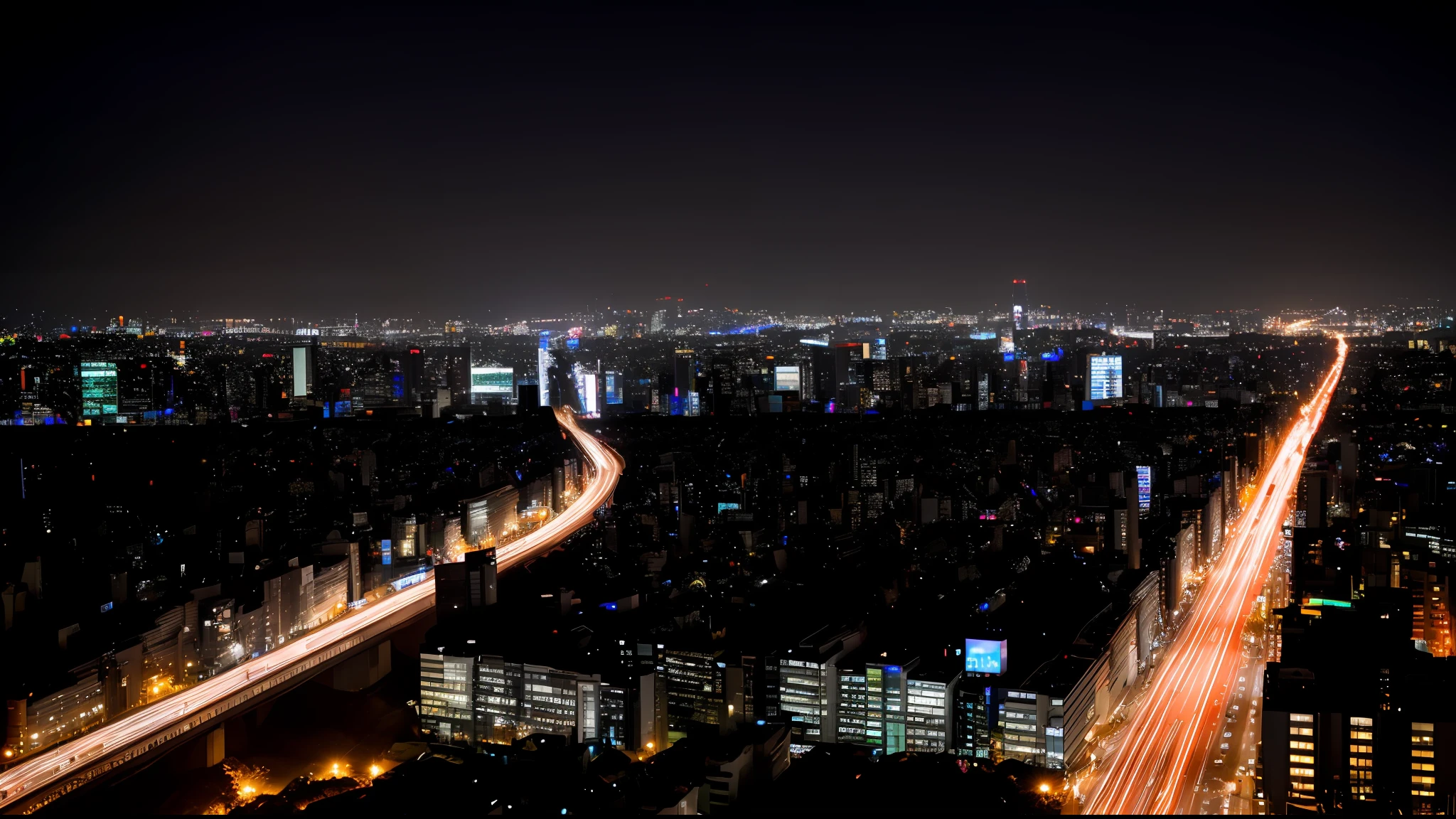 NIGHT、Illumination、tokyo scenery、Movie lighting、depth offield、bokeh、realistness、PHOTOREALISTIC、Hyper Realism、professional photos、UHD、Dslr、HDR