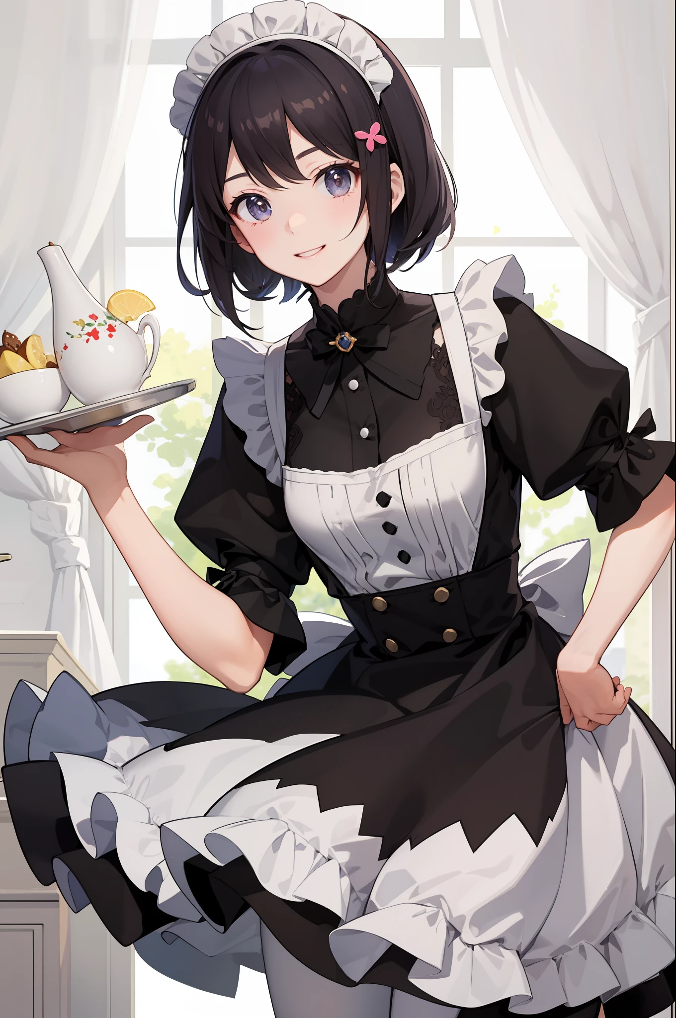 1女の子、Sorrisos、Camisa、skirt by the、(small breasts)Chilarism、The dress、aprons,,,,,,、maid,,,,,,、Hair Ornaments、