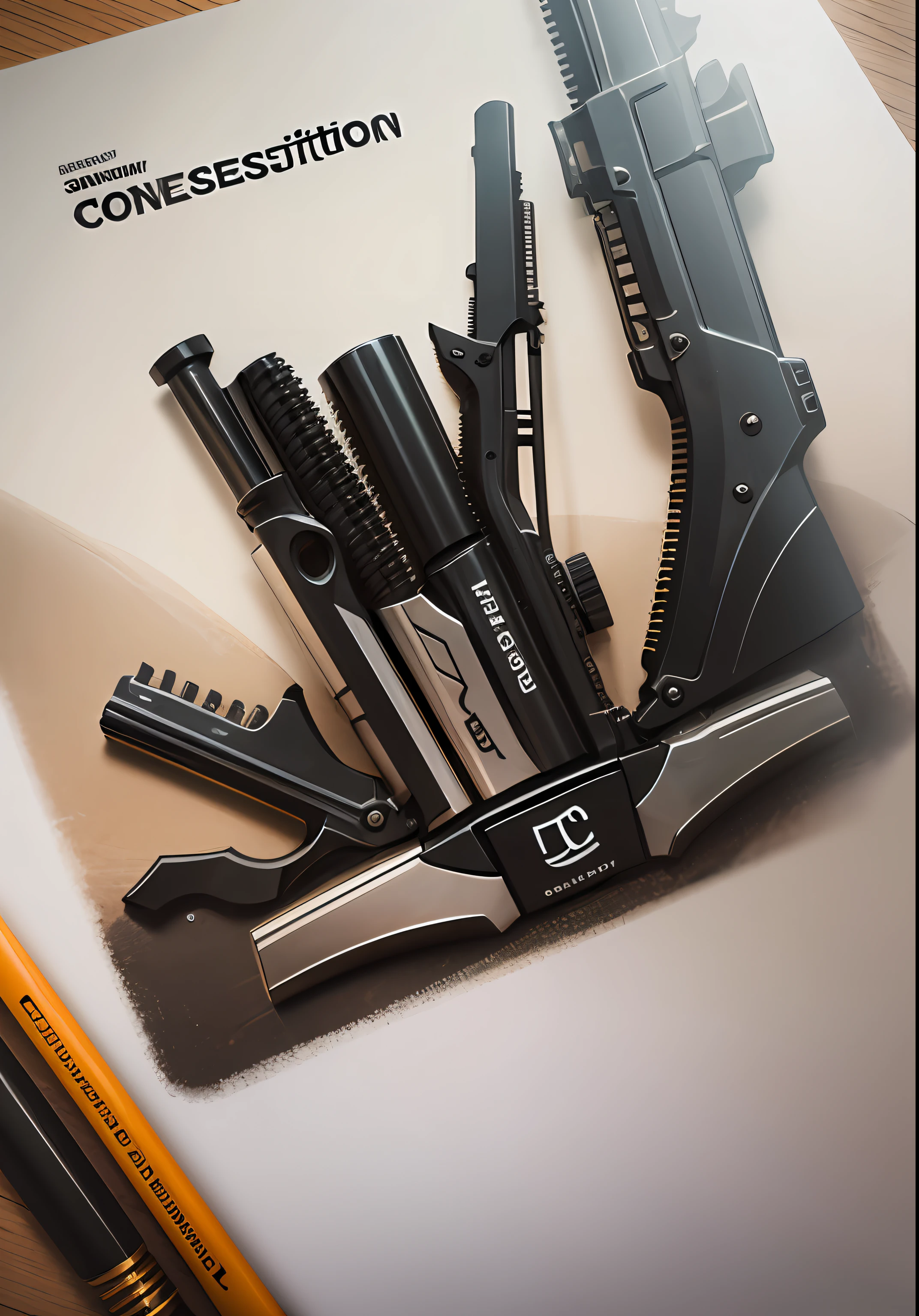 Logo for consultation with personalized weapons