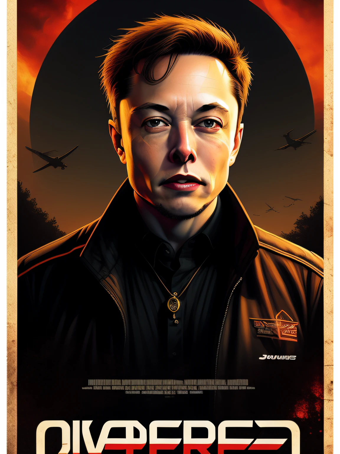 Elon Musk, efeito vhs, (poster: 1.6), poster on the wall, nostalgia, movie poster, retrato, close-up (textura da pele), intricadamente detalhado, detalhes finos, hiperdetalhado, ray tracing, Subsurface dispersion, diffused soft lighting, raso profundidade de campo, por (Oliver Wetter)