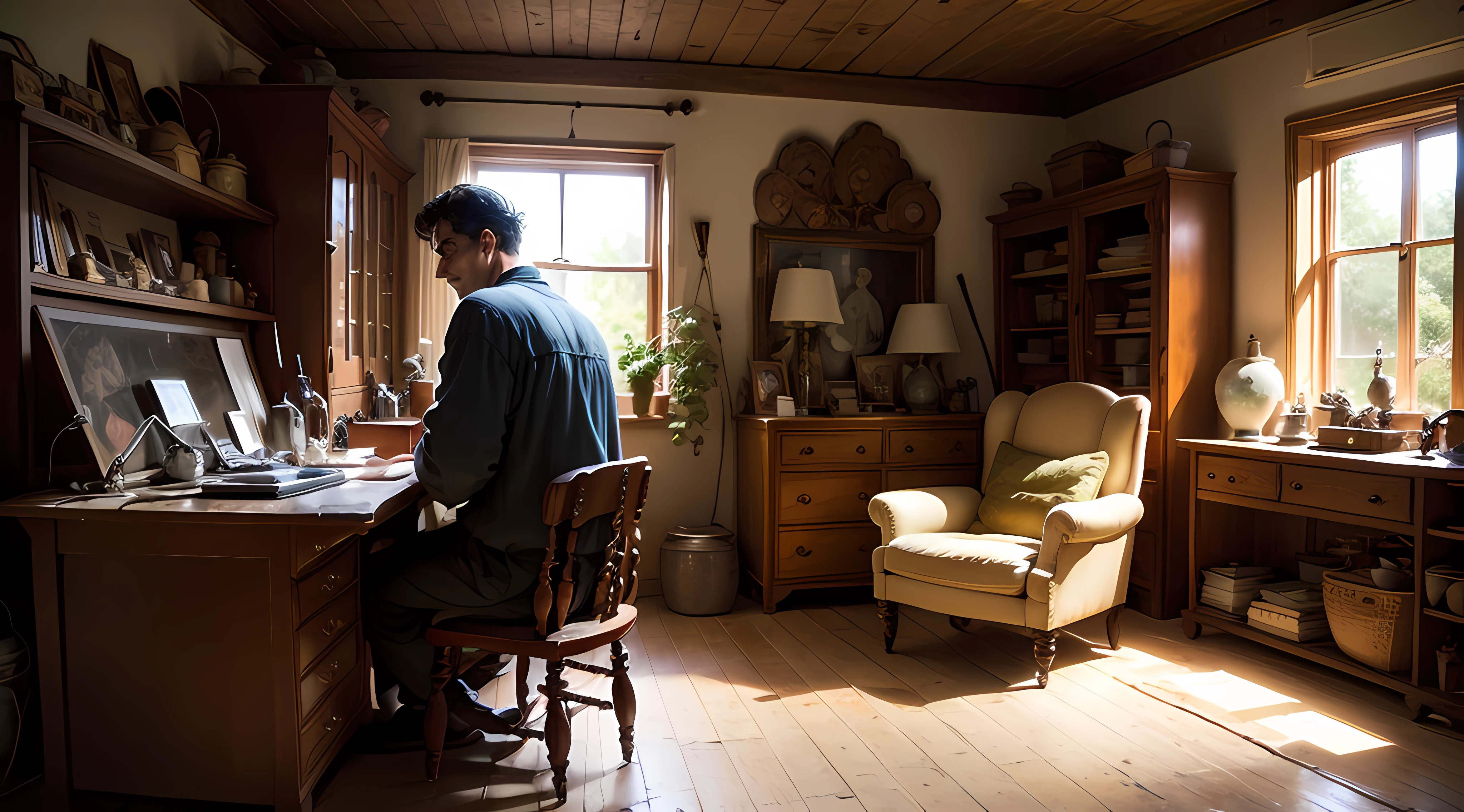 But the once new world he was in did not have such old antiques， --auto