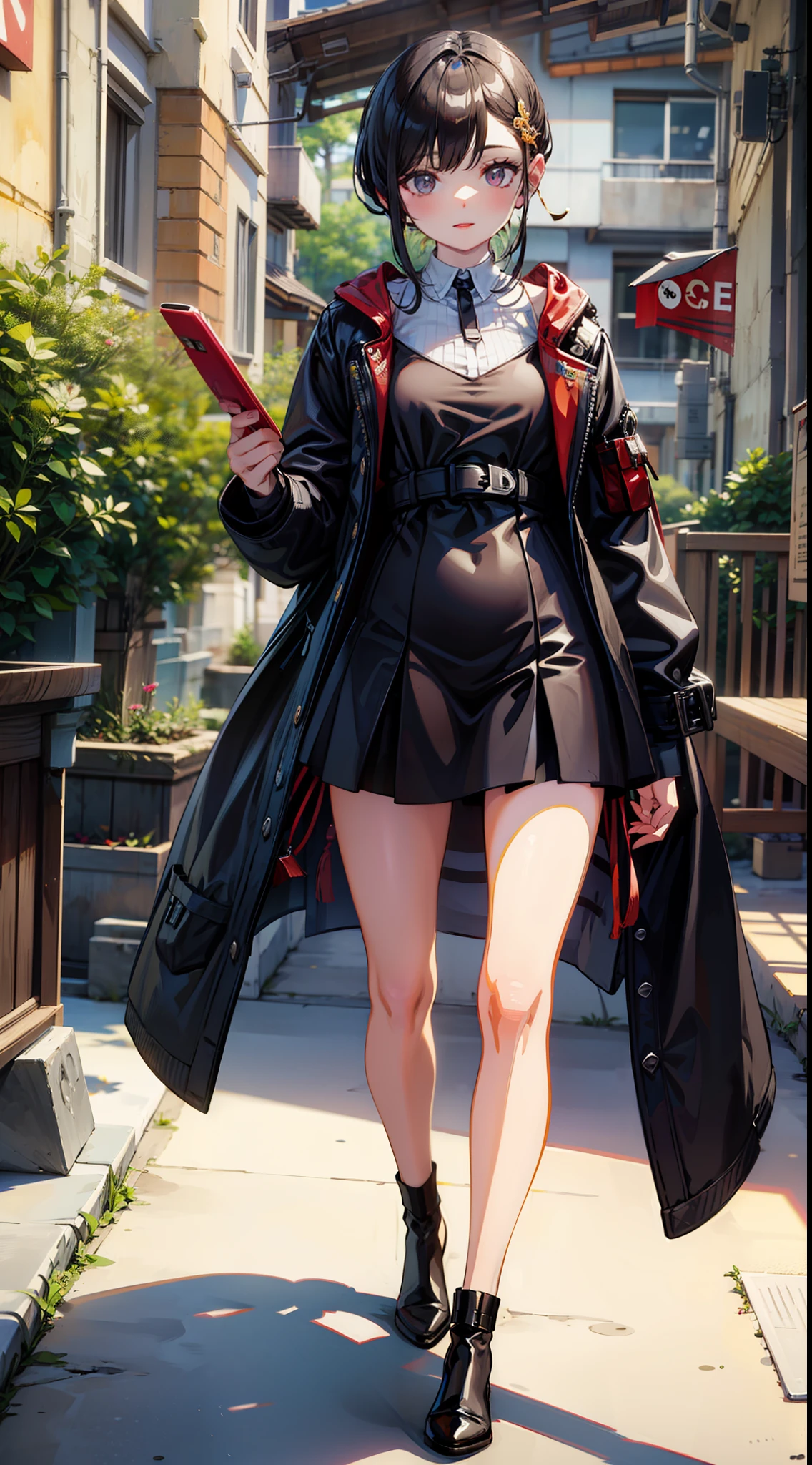 scenery, city, no humans, depth of field, highres, finely detail, ultra-detailed