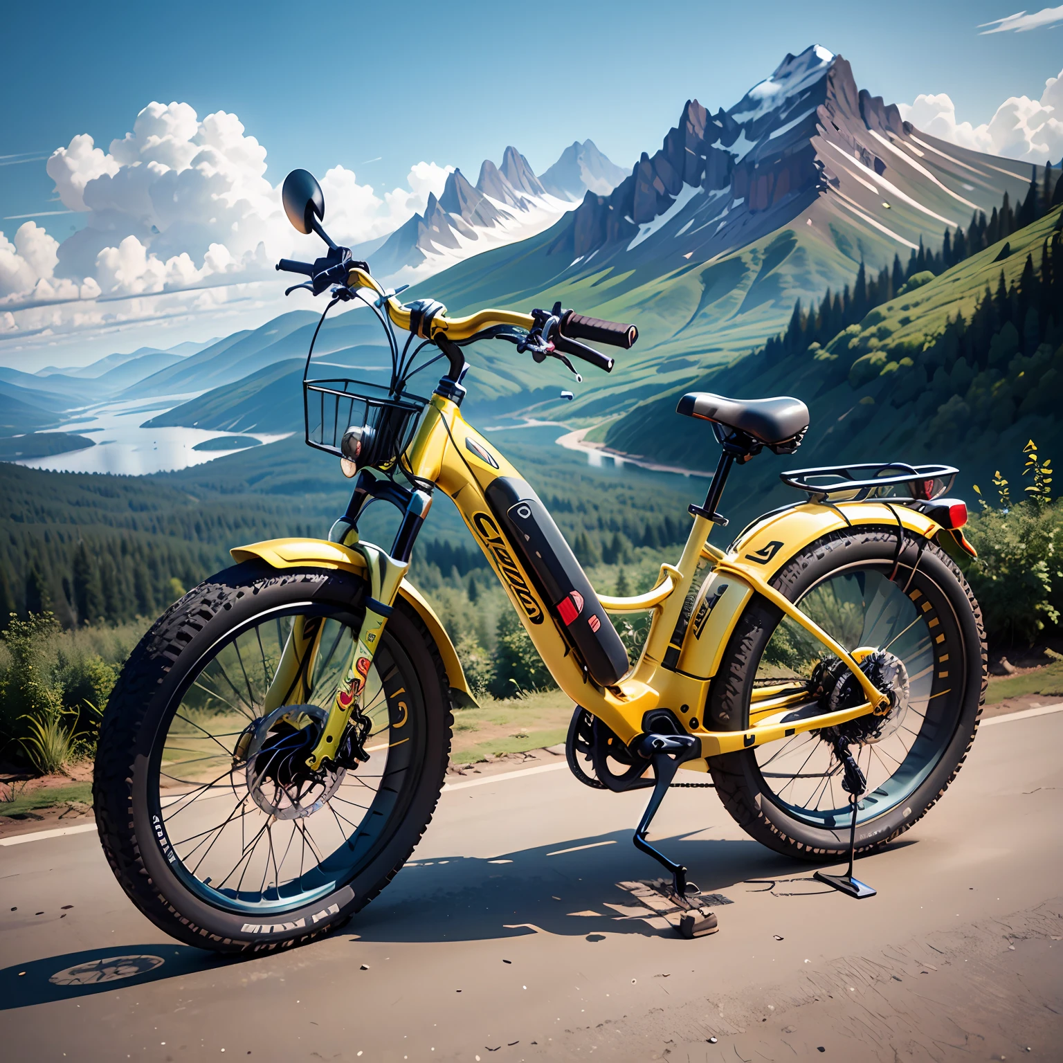 electric bicycle，Mountain --auto