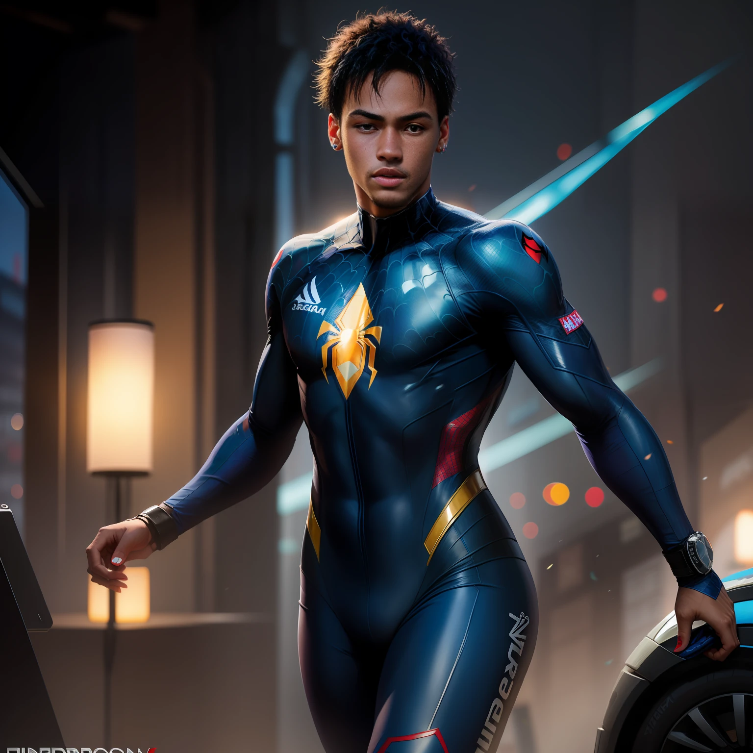 Neymar as Spider-Man