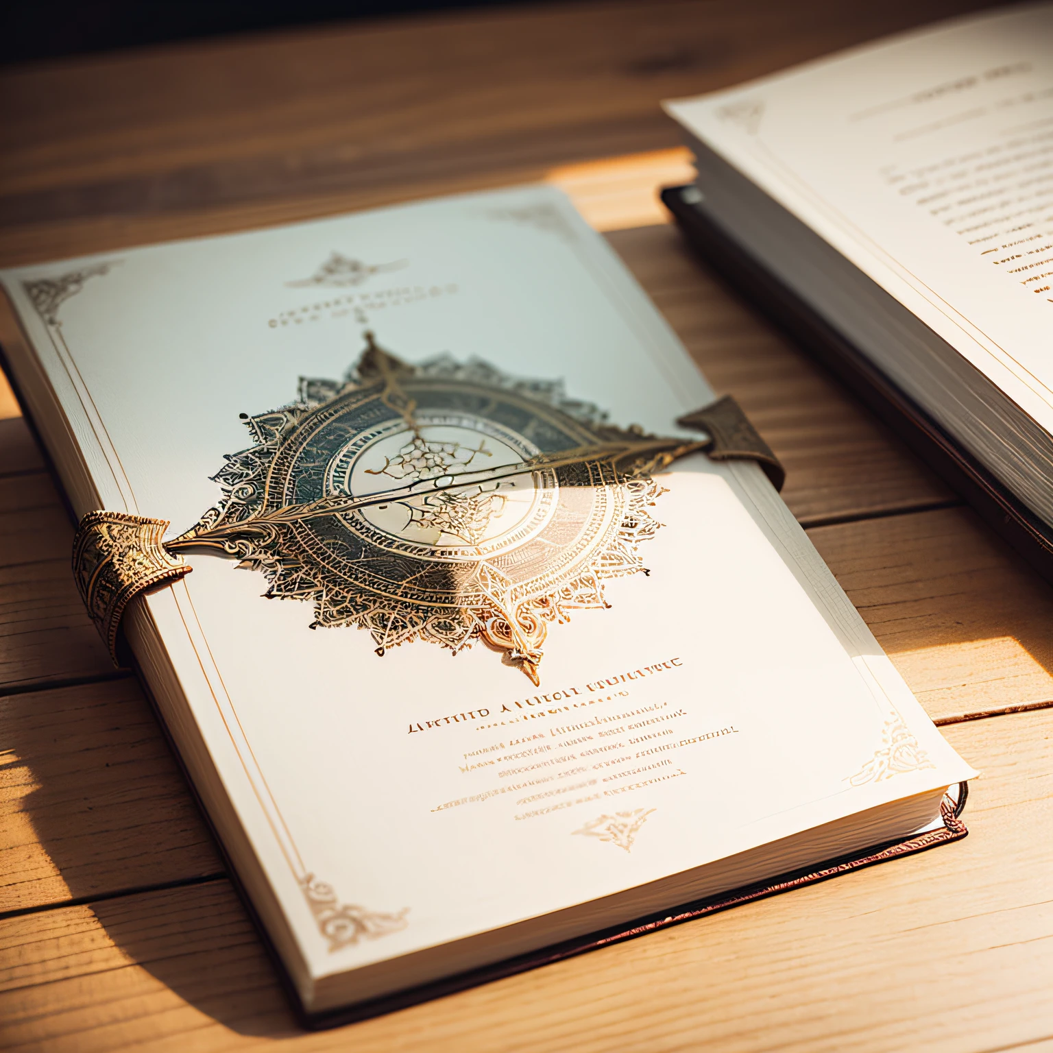 Elegant book on the table,Intricate and intimate details,Sophisticated and sleek design,Grace is the author of English,Invite to admire the simple and elegant structure,atmospheric beautiful details,Breathtaking grace and blessings,Clear details with complex lining,Fine and concise construction --auto