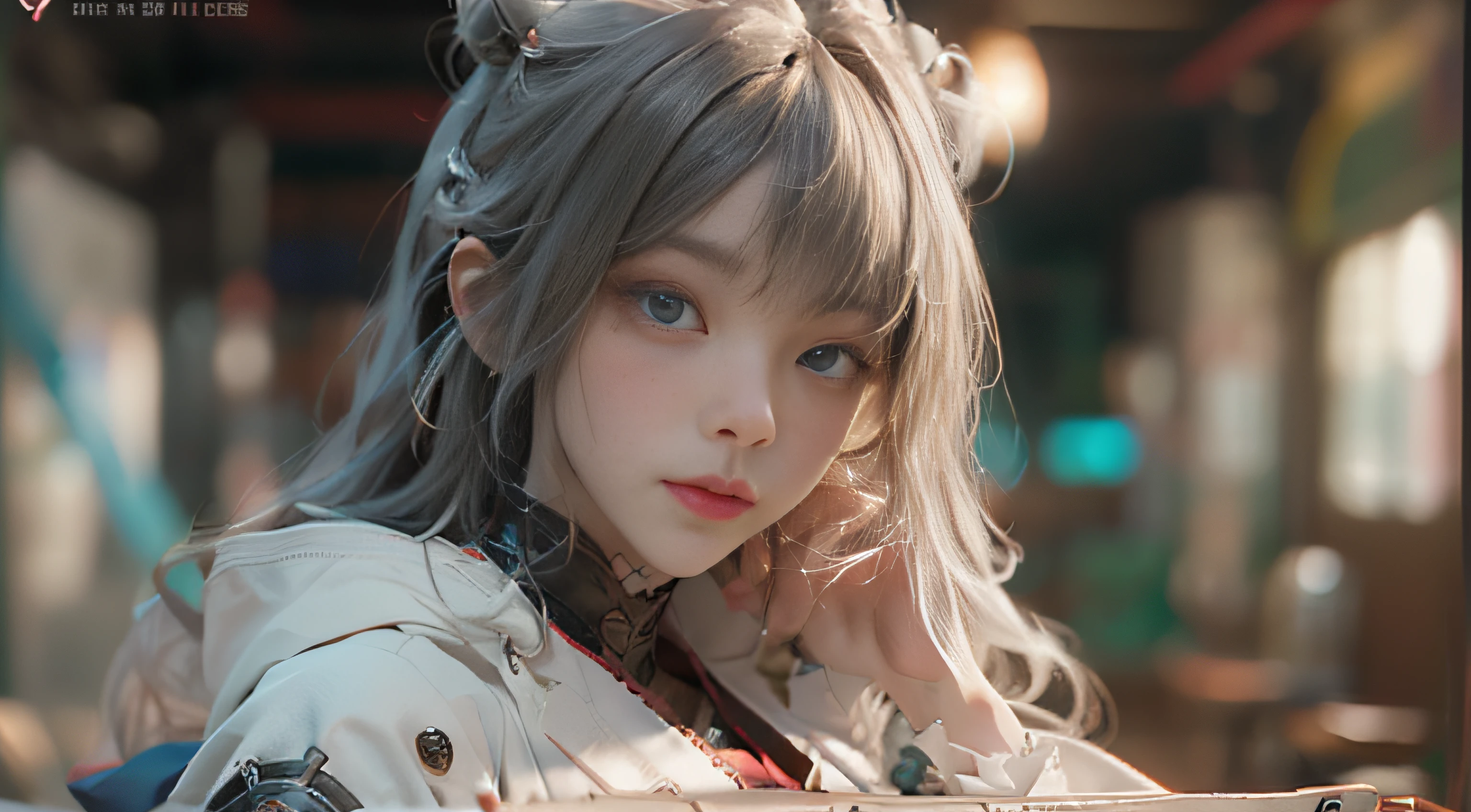 ((best best quality)), ((master masterpiece)), (Detail:1.4), 3D, A beautiful cyberpunk female image,HDR（high dynamic range）,raytraced,nvidia rtx,The ultra-Resolution,Unreal 5,Subsurface scattering、pbr texturing、Postprocess、Anisotropic Filtering、depth offield、Maximum Clarity and Clarity、multilayer textures、Albedo and Specular map、Surface coloring、Mitsu-Accurate simulation of material interactions、Perfect Scale、octanerendering、Two-colored light、large aperture、low ISO、white balance、Rule of Thirds、8K RAW、beautiful bright pupils，flowing robe，Fine pupils，Detailed face and eyes，long lashes，Blushlush，voluminous hair，