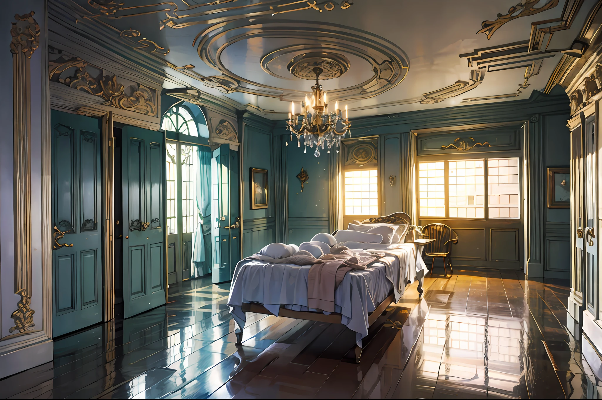 Hospital，European style，Pay attention to detail，