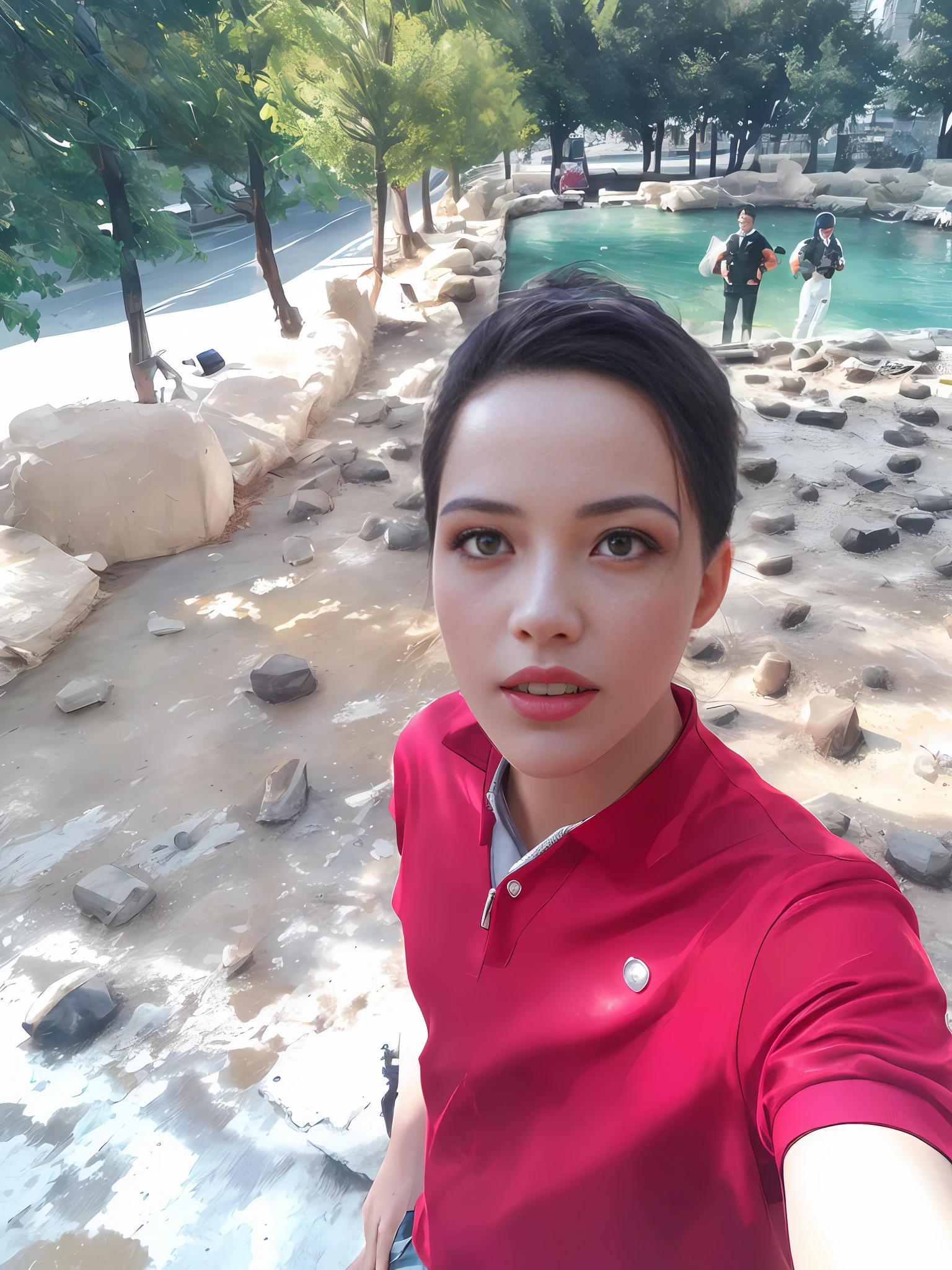 (1girl:1.3), Solo, (((Very detailed face)))), ((Very detailed eyes and face)))), Beautiful detail eyes, Body parts__, Official art, Unified 8k wallpaper, Super detailed, beautiful and beautiful, beautiful, masterpiece, best quality, original, masterpiece, super fine photo, best quality, super high resolution, realistic realism, sunlight, full body portrait, amazing beauty, dynamic pose, delicate face, vibrant eyes, (from the front), She wears Spider-Man suit, red and black color scheme, spider, very detailed city roof background, rooftop, overlooking the city, detailed face, detailed complex busy background, messy, gorgeous, milky white, highly detailed skin, realistic skin details, visible pores, clear focus, volumetric fog, 8k uhd, DSLR, high quality, film grain, fair skin, photo realism, lomography, futuristic dystopian megalopolis, translucent
