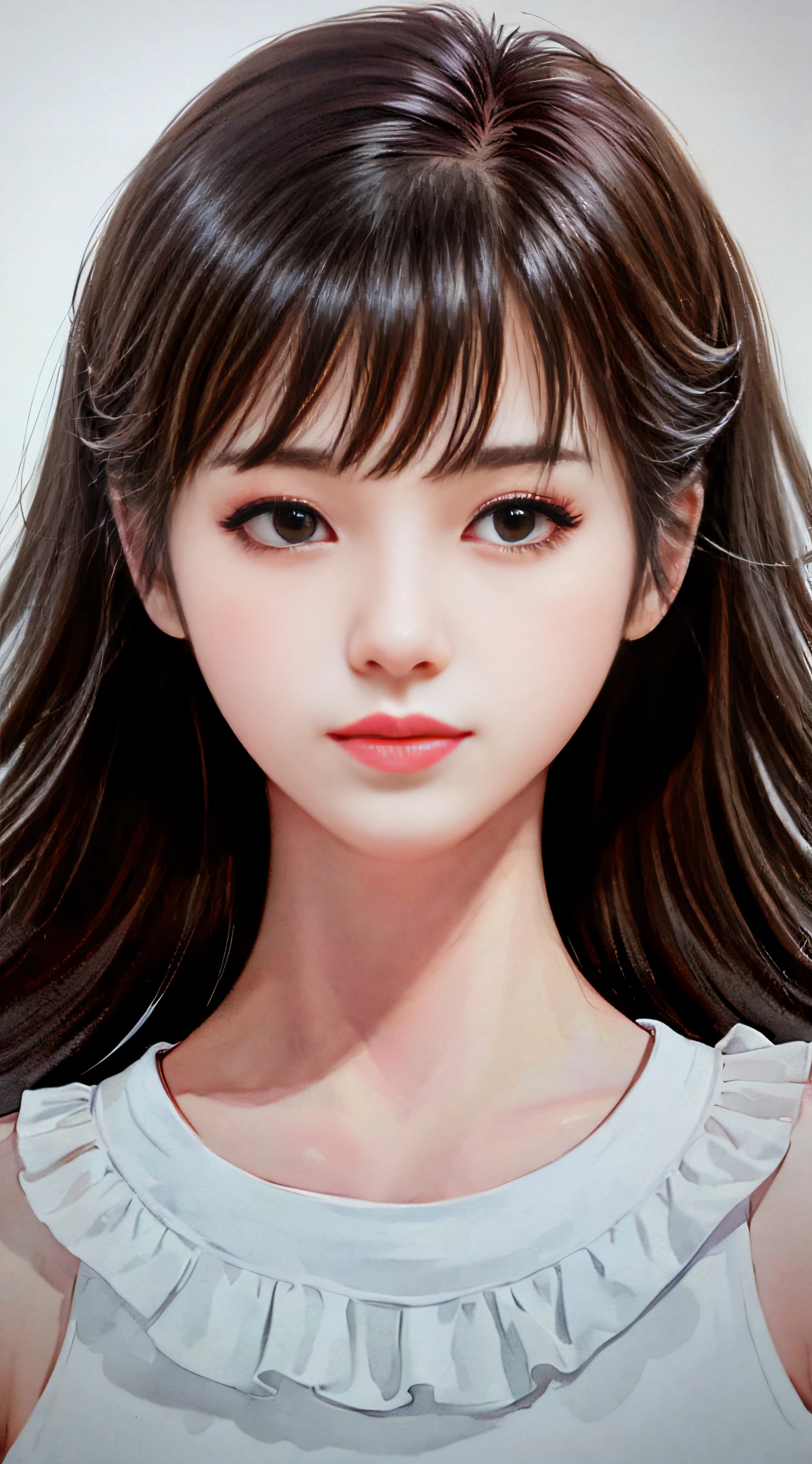 stechu,(white background:1.4), ((tachi-e)), original,(illustration:1.1),(best quality),(masterpiece:1.1),(extremely detailed CG unity 8k wallpaper:1.1), (colorful:0.9),(panorama shot:1.4),(solo:1.2), (ink splashing),(color splashing),((watercolor)), clear sharp focus,{ 1girl standing },((korean style )),flower background,outdoors,rocks, looking at viewer, make happy expressions,soft smile,pure,beautyfull detailed face and eyes,beautyfull intricacy clothing decorative pattern details, black hair,black eyes,colorwater