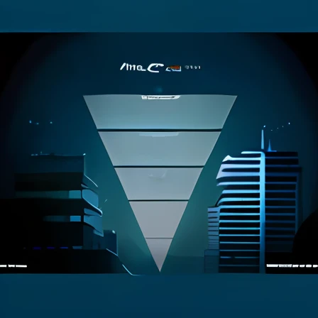 imagem arafed de uma cidade com uma torre alta e um grande logotipo triangular, fundo neo tokyo, conceito inicial, random background scene, neoism, HD Captura de tela, fundo noturno moderno, captura de tela, Papel de parede - 1 0 2 4, afofuturismo, Captura de tela do PC, pyramid background, papel parede pc, pyramid scheme, Fundo da megacidade, Sem HD, Tecnologia Neo Culture
