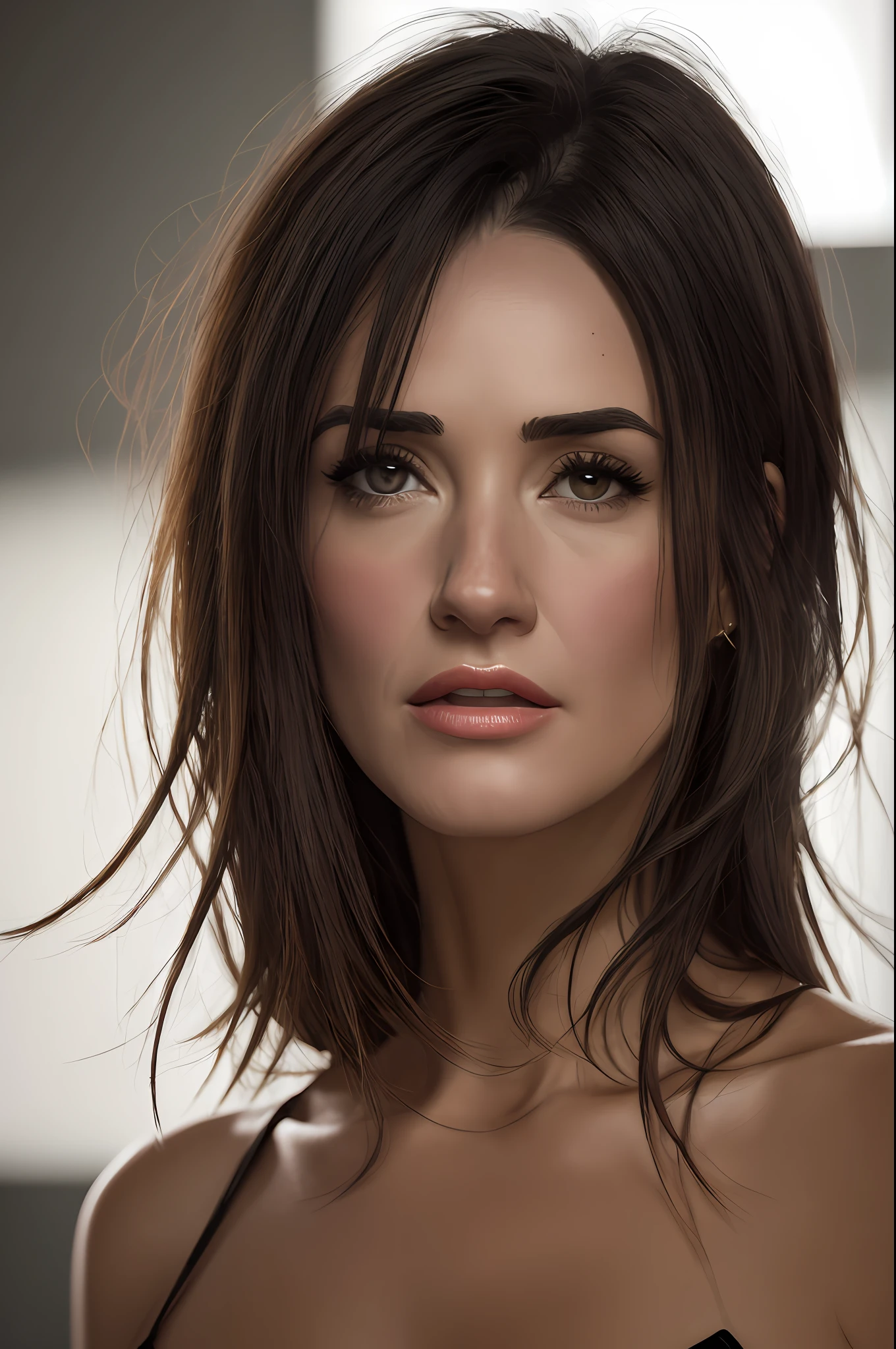 Demi Moore, (foto Demi moore: 1.2), ((fotorealista: 1.4)) melhor qualidade, obra-prima, illustration, um extremamente delicado e bonito, extremamente detalhado, CG, unidade, papel de parede 8k, unbelievable, detalhes finos, obra-prima, melhor qualidade, arte oficial, extremamente detalhado CG unidade 8k papel de parede, absurdres, incrivelmente absurdres, tamanho de arquivo enorme, ultra-detalhado, highres, extremamente detalhado, ****** bonita detalhada, olhos e rosto extremamente detalhados,  belos olhos detalhados, luz no rosto, cinematic lighting, (1girl), corpo inteiro, tiro de corpo inteiro, see-through, olhando para o espectador, ao ar livre