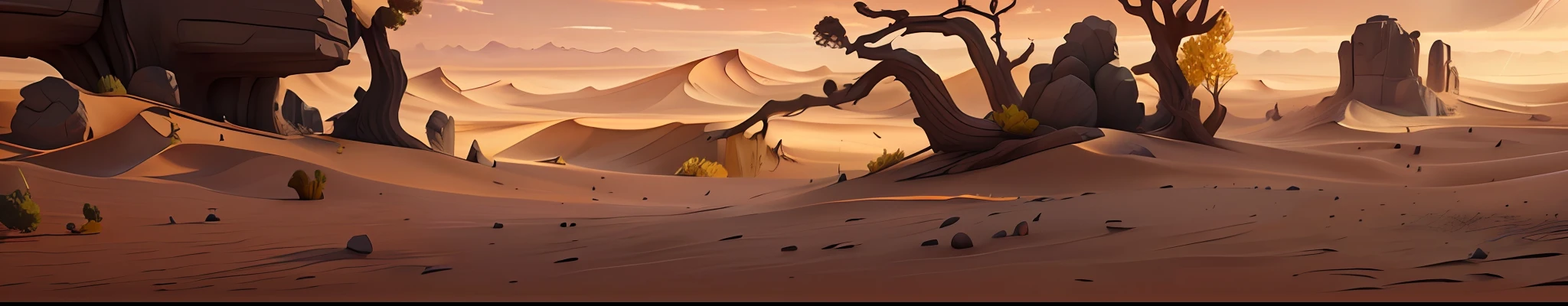Right-angled isometric view,Flat scene,high quailty,clarity,,,High Details,global lighting,Realistic lighting,unreal engine rendering,estilo dos desenhos animados,the forest,deserts,Leaves,sunrays