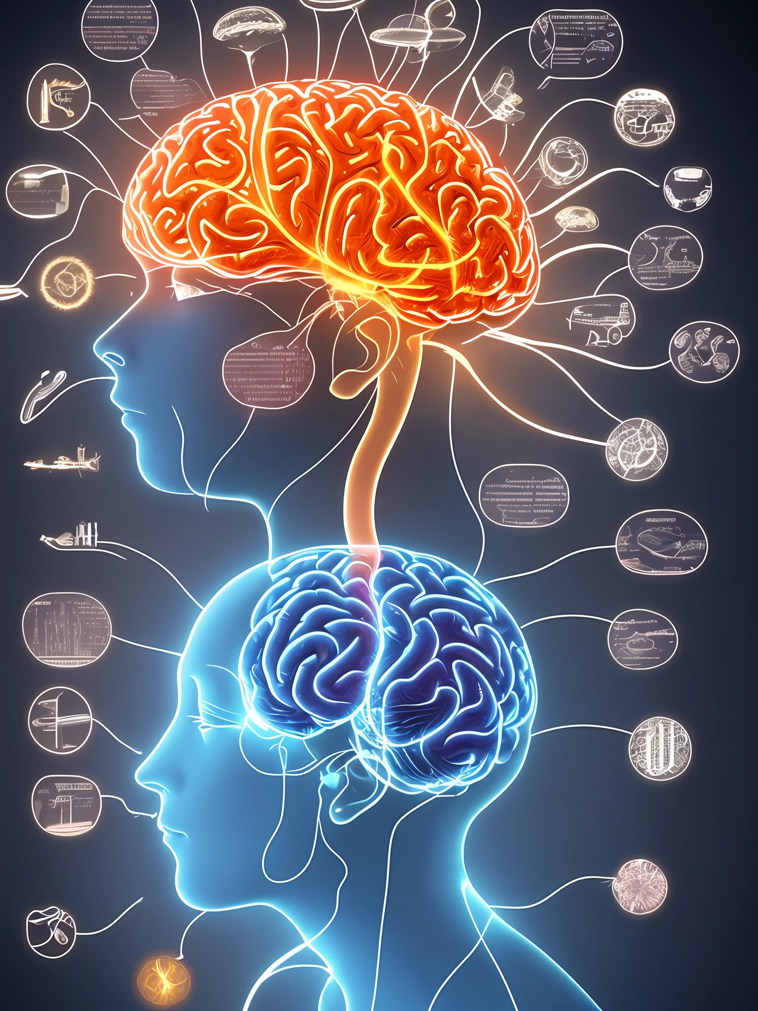 The human brain is the most energy-consuming organ in the body, accounting for about 20% of the body's total energy expenditure