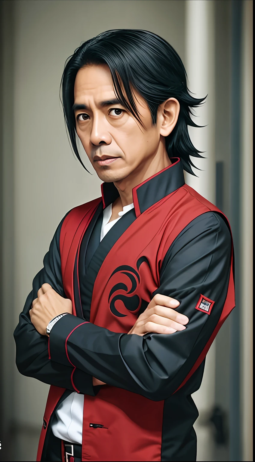 president jokowidodo wear Sasuke uchiha